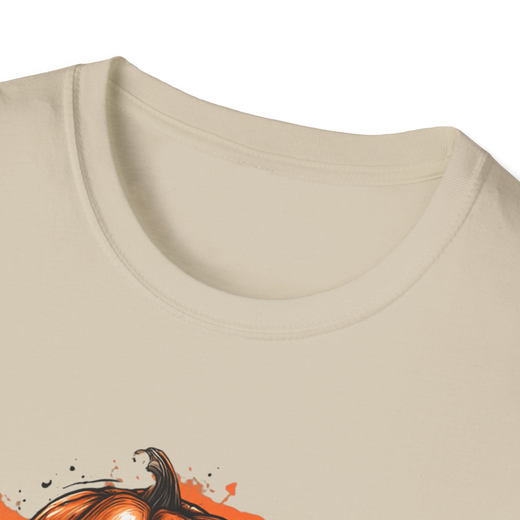 Pumpkin Rebel - Funny Halloween T-Shirt | Positive Spooky Season Graphic Tee - Unisex Softstyle T-Shirt