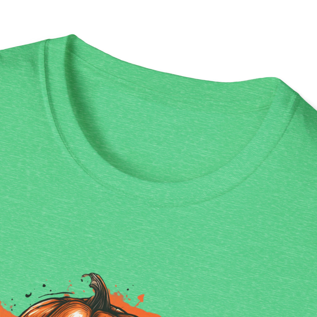 Pumpkin Rebel - Funny Halloween T-Shirt | Positive Spooky Season Graphic Tee - Unisex Softstyle T-Shirt
