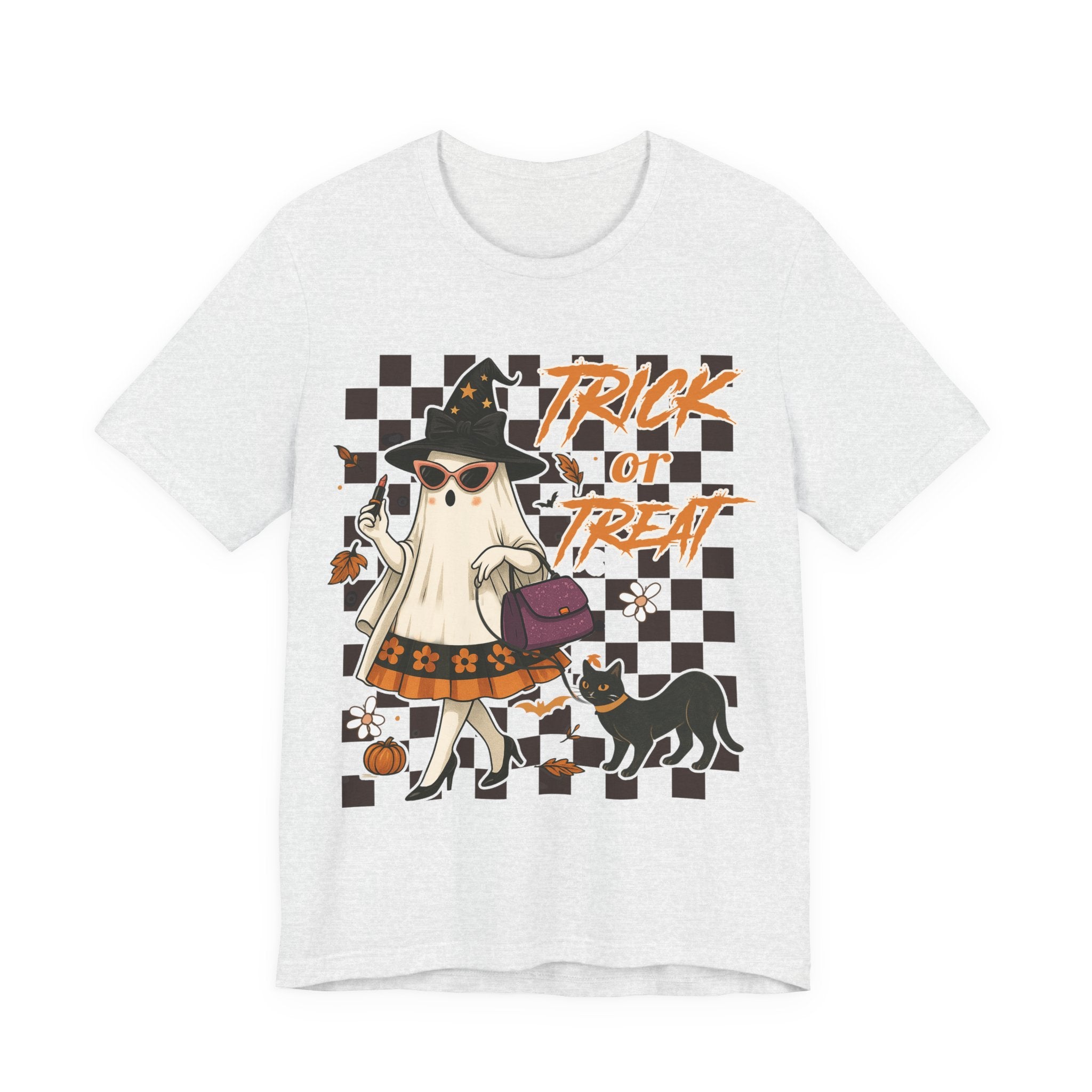 Trick Or Treat Unisex Jersey Short Sleeve Tee