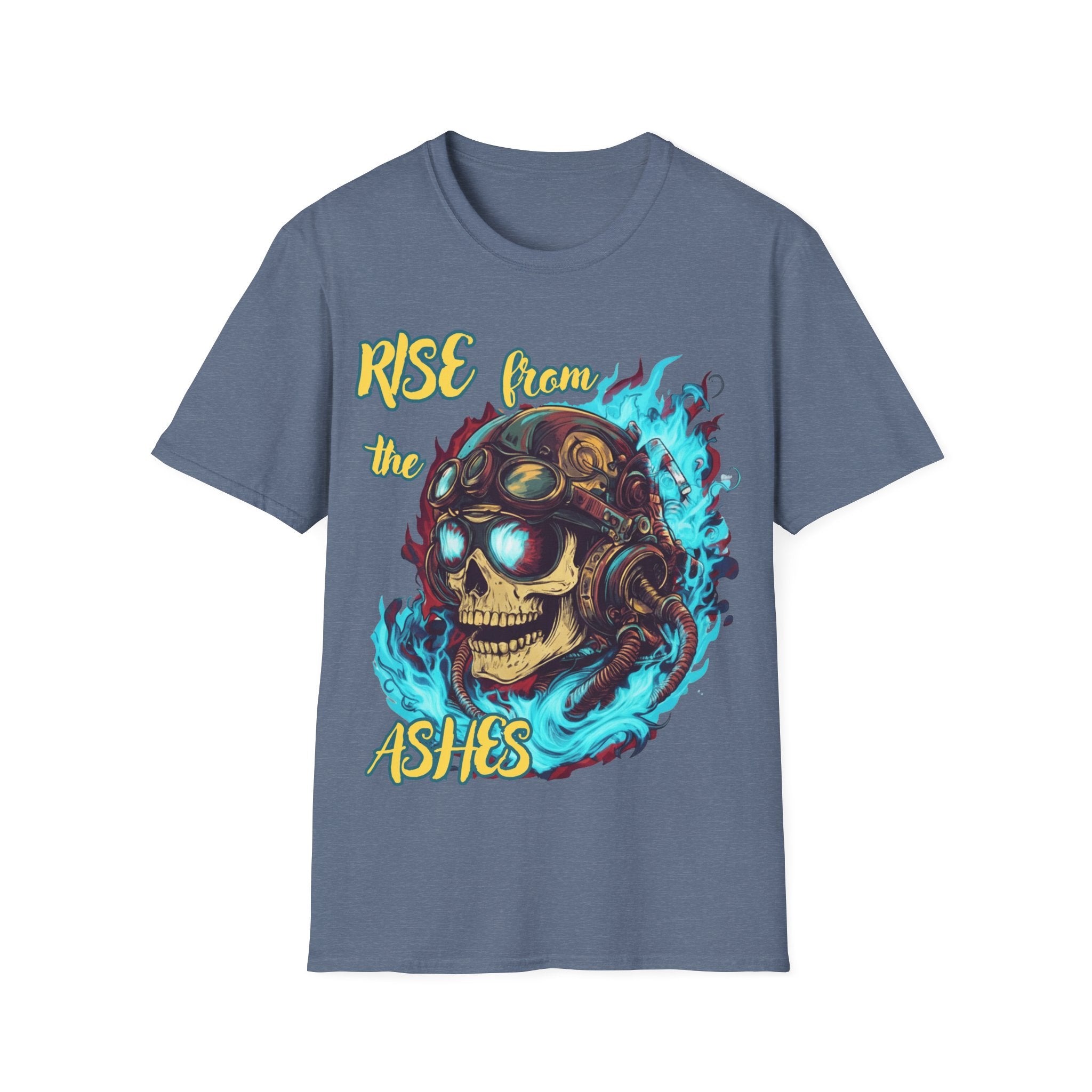 Rise from the Ashes Shirt – Empowering Quote Tee, Casual Streetwear -Uplifting Inspirational Gift