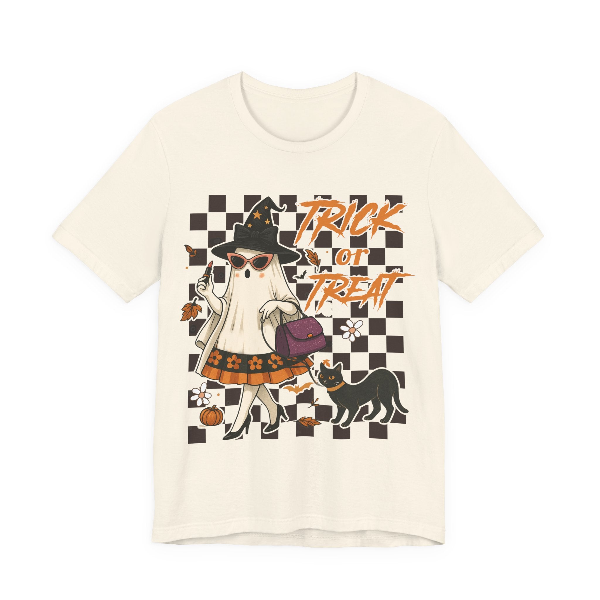 Trick Or Treat Unisex Jersey Short Sleeve Tee