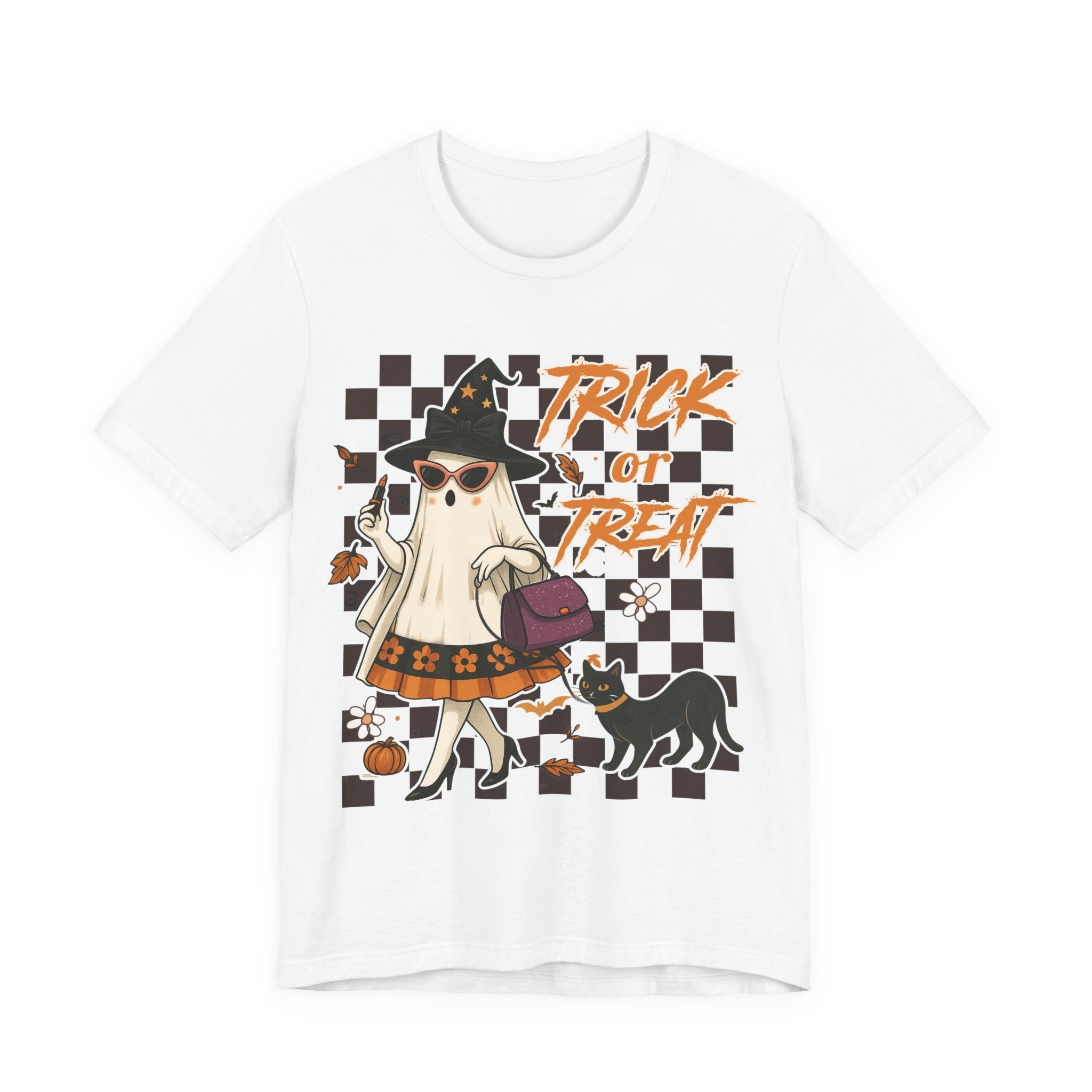 Trick Or Treat Unisex Jersey Short Sleeve Tee
