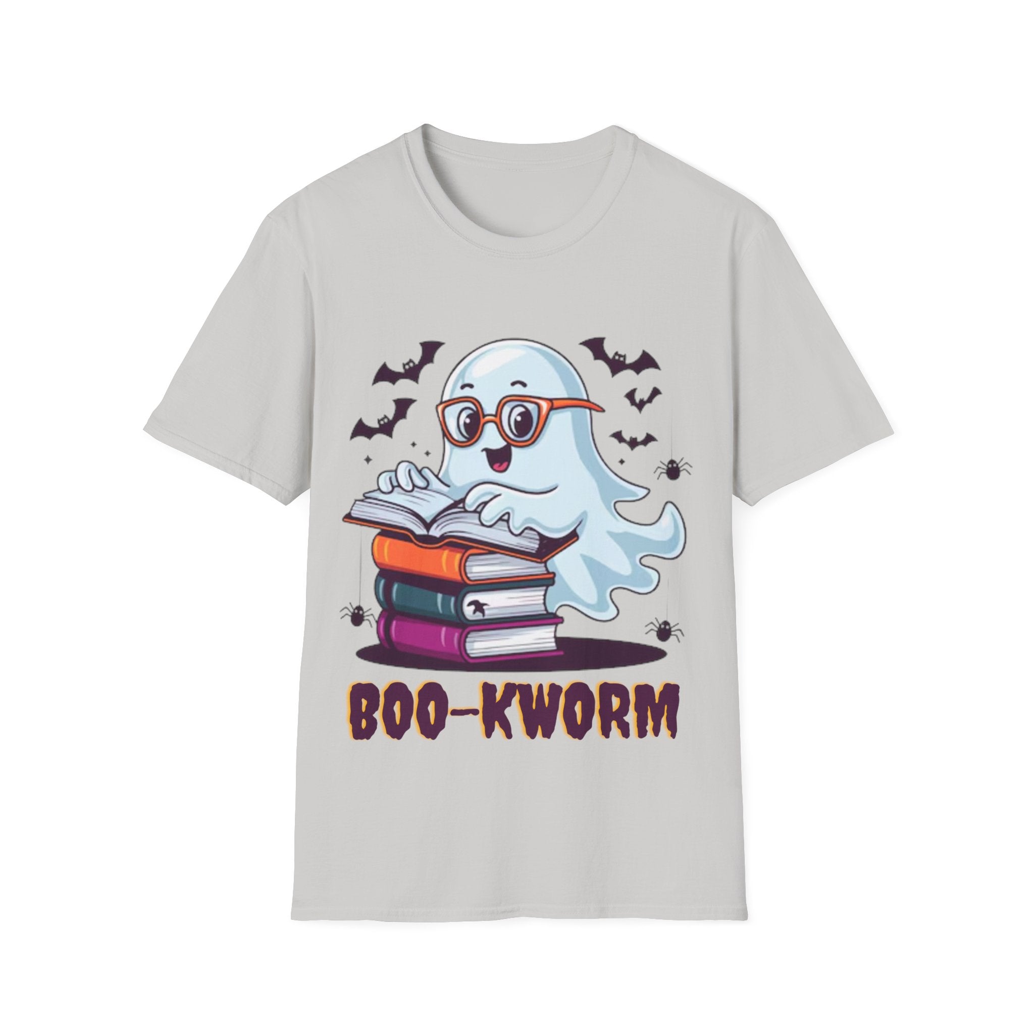Boo-Kworm T-Shirt – Funny Halloween Book Lover Graphic Tee | Unisex Cotton Shirt