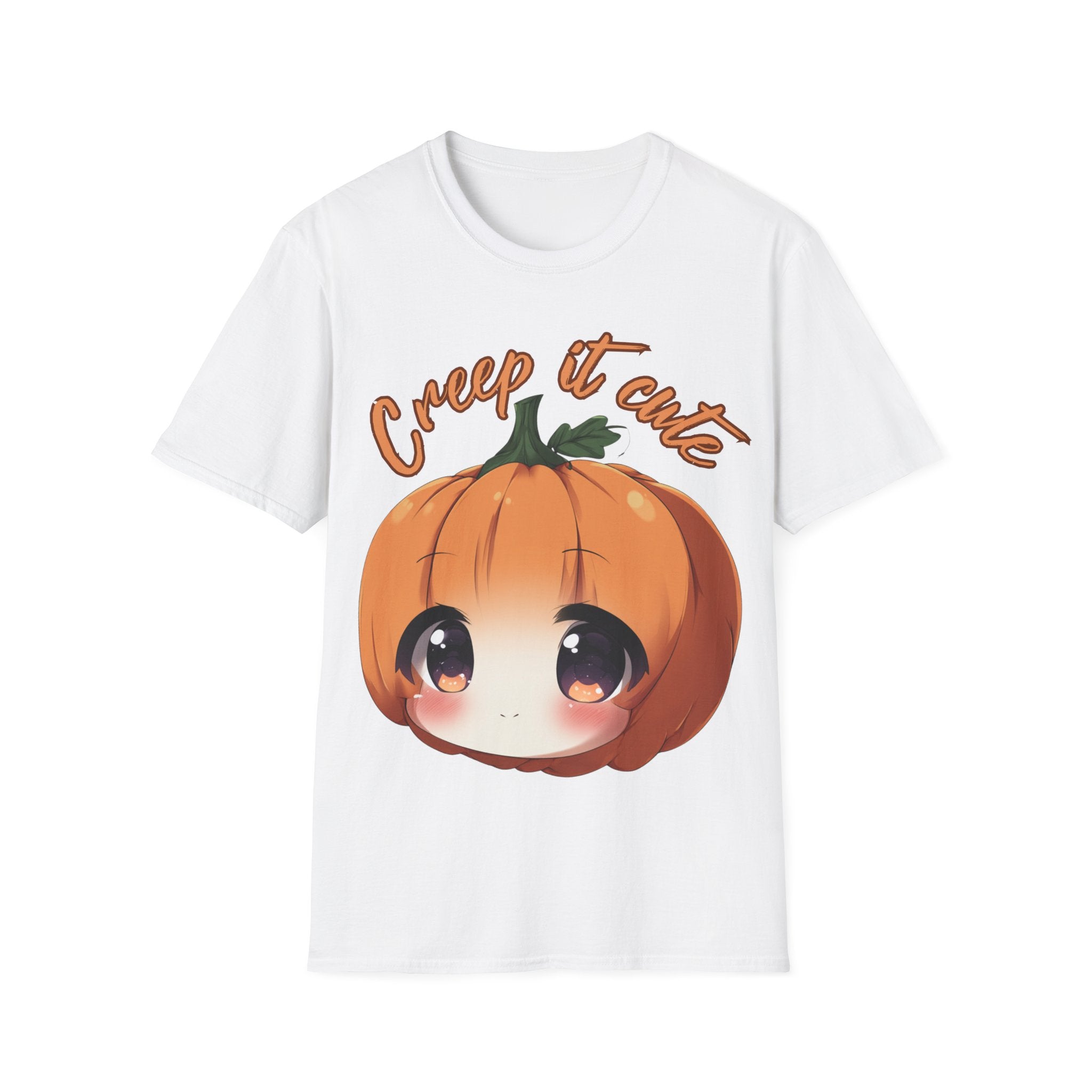 Creep It Cute Halloween T-Shirt – Fun Spooky Season Graphic Tee | Cute  pumpkin head Shirt