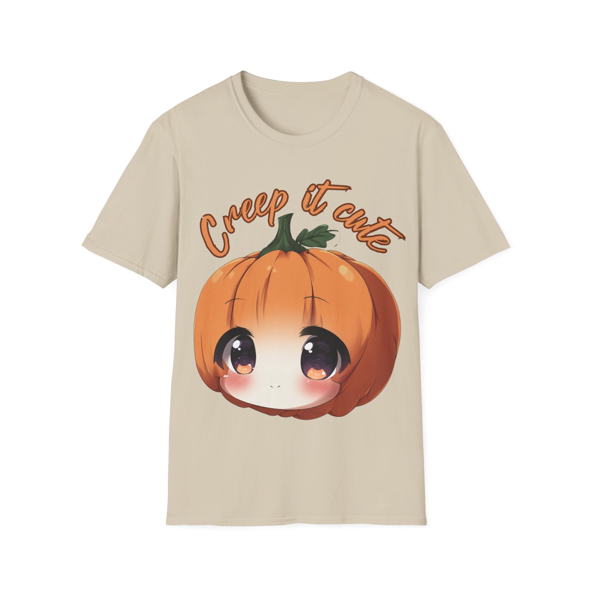 Creep It Cute Halloween T-Shirt – Fun Spooky Season Graphic Tee | Cute  pumpkin head Shirt