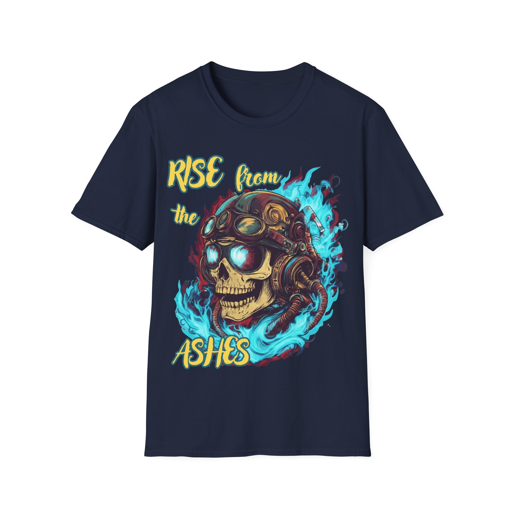Rise from the Ashes Shirt – Empowering Quote Tee, Casual Streetwear -Uplifting Inspirational Gift