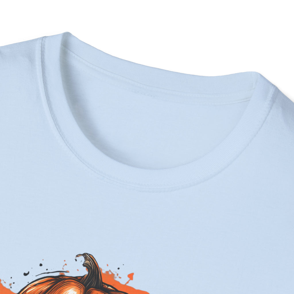 Pumpkin Rebel - Funny Halloween T-Shirt | Positive Spooky Season Graphic Tee - Unisex Softstyle T-Shirt