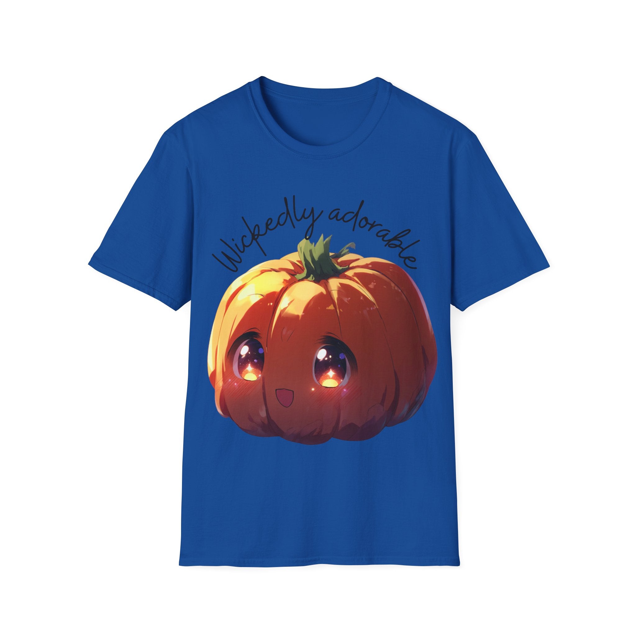 Wickedly Adorable Shirt | Cute Halloween T-Shirt | pumpkin head Graphic Tee | Spooky Season Outfit | Fall Party Topv