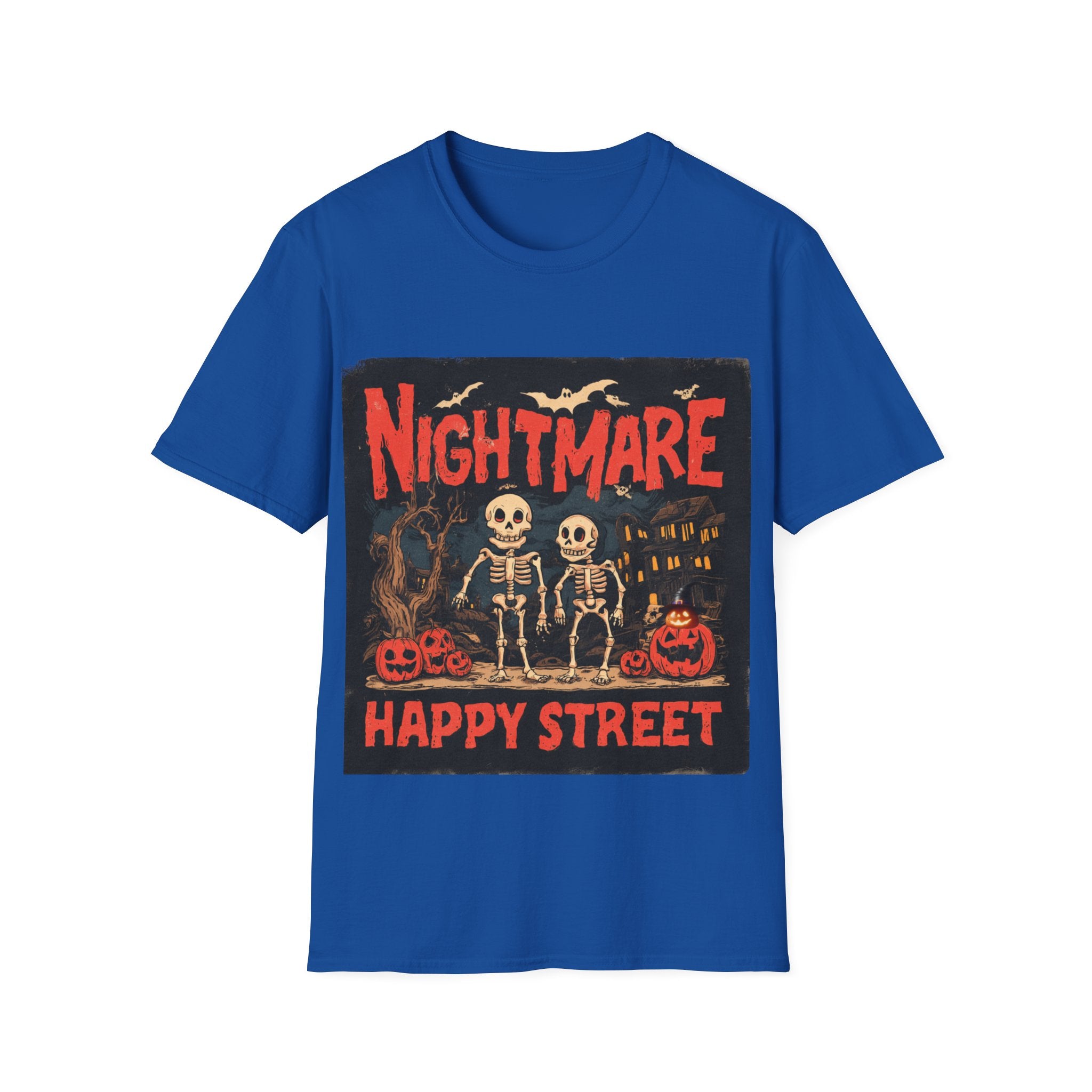 Nightmare Street Shirt | Scary Halloween T-Shirt | Spooky Horror Graphic Tee | Haunted House Creepy Unisex Top