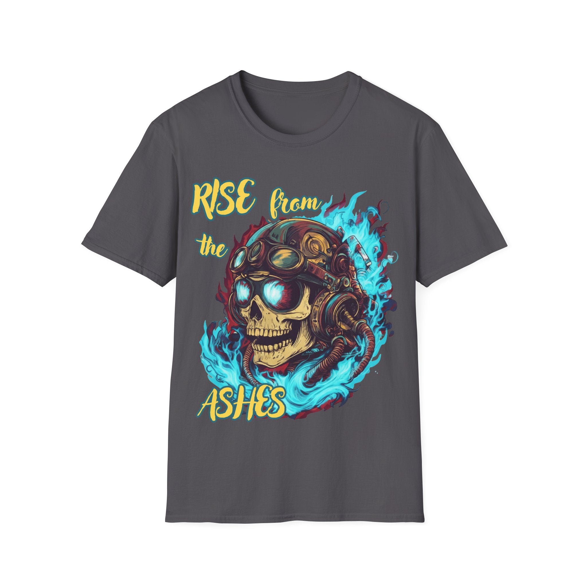 Rise from the Ashes Shirt – Empowering Quote Tee, Casual Streetwear -Uplifting Inspirational Gift