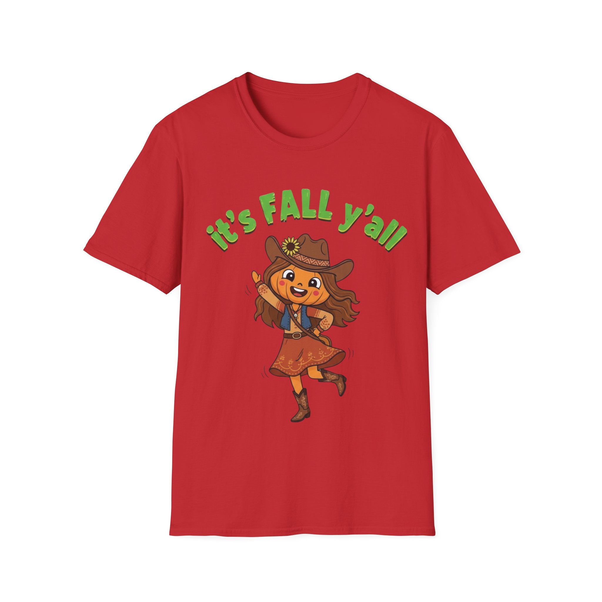 It’s Fall Y’all T-Shirt – Cute Autumn Graphic Tee | Cozy Pumpkin Season Unisex Shirt