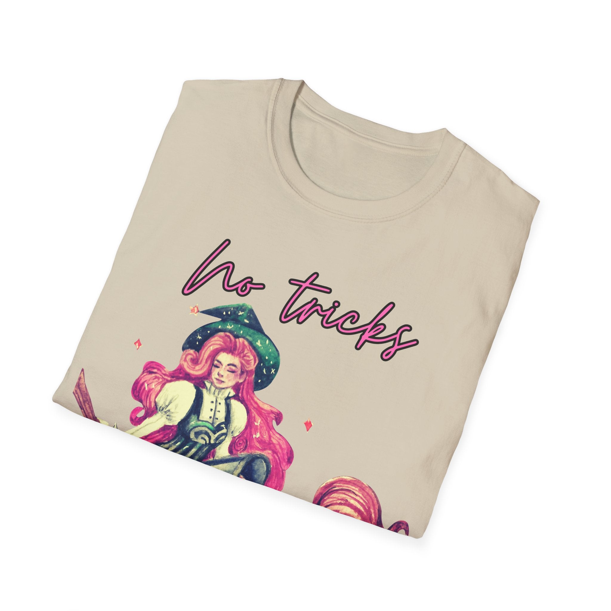 No Tricks Just Self-Love T-Shirt – Positive Halloween Graphic Tee | Unisex  Softstyle Cotton Shirt