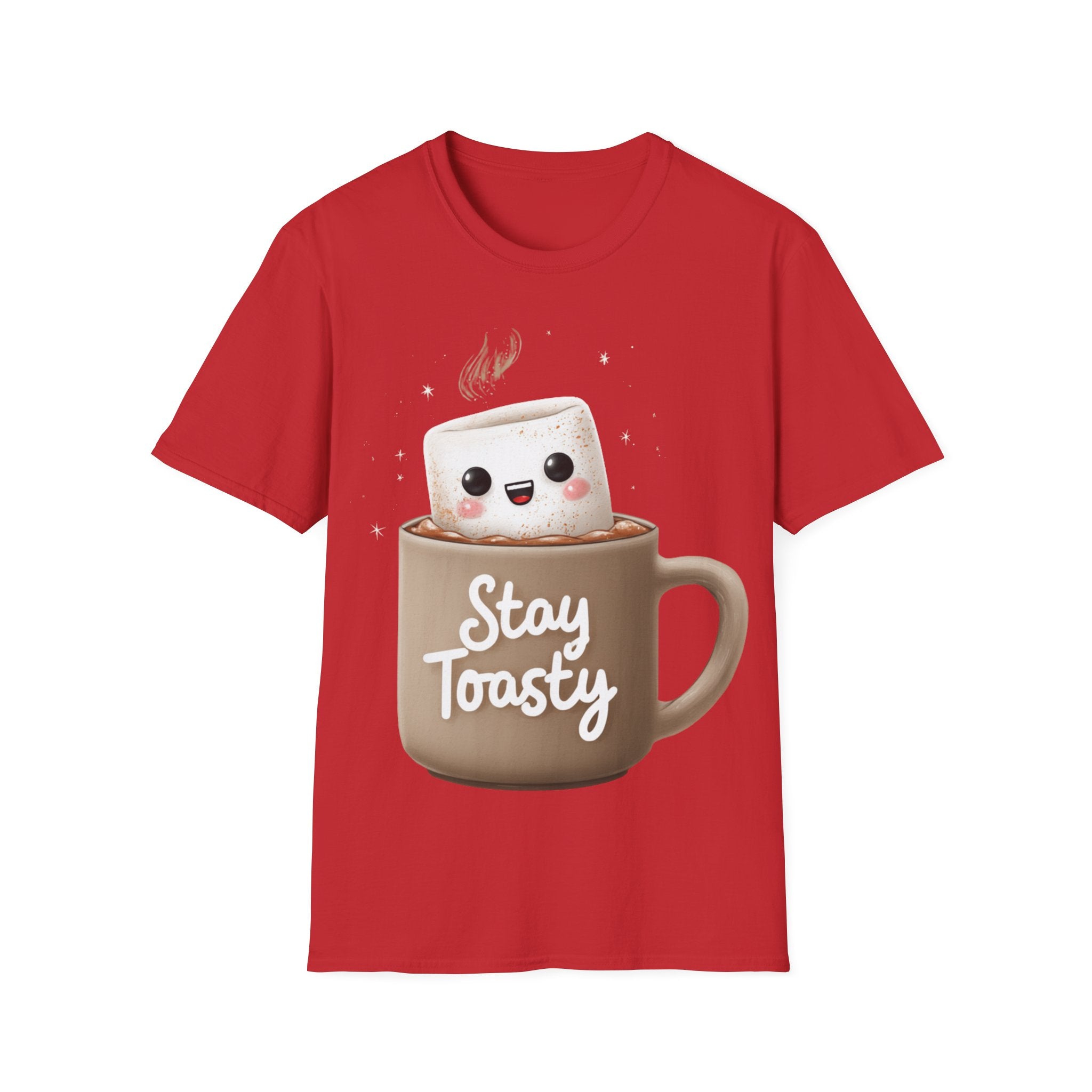 Stay Toasty Shirt | Cozy Fall Winter T-Shirt | Cute Camping Graphic Tee | Holiday Season Unisex Top
