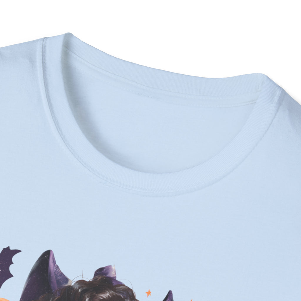 Trick or Treat Ya' Self Graphic Shirt - Witch Aesthetic Shirt – Trendy Halloween Shirt – Unisex Softstyle T-Shirt