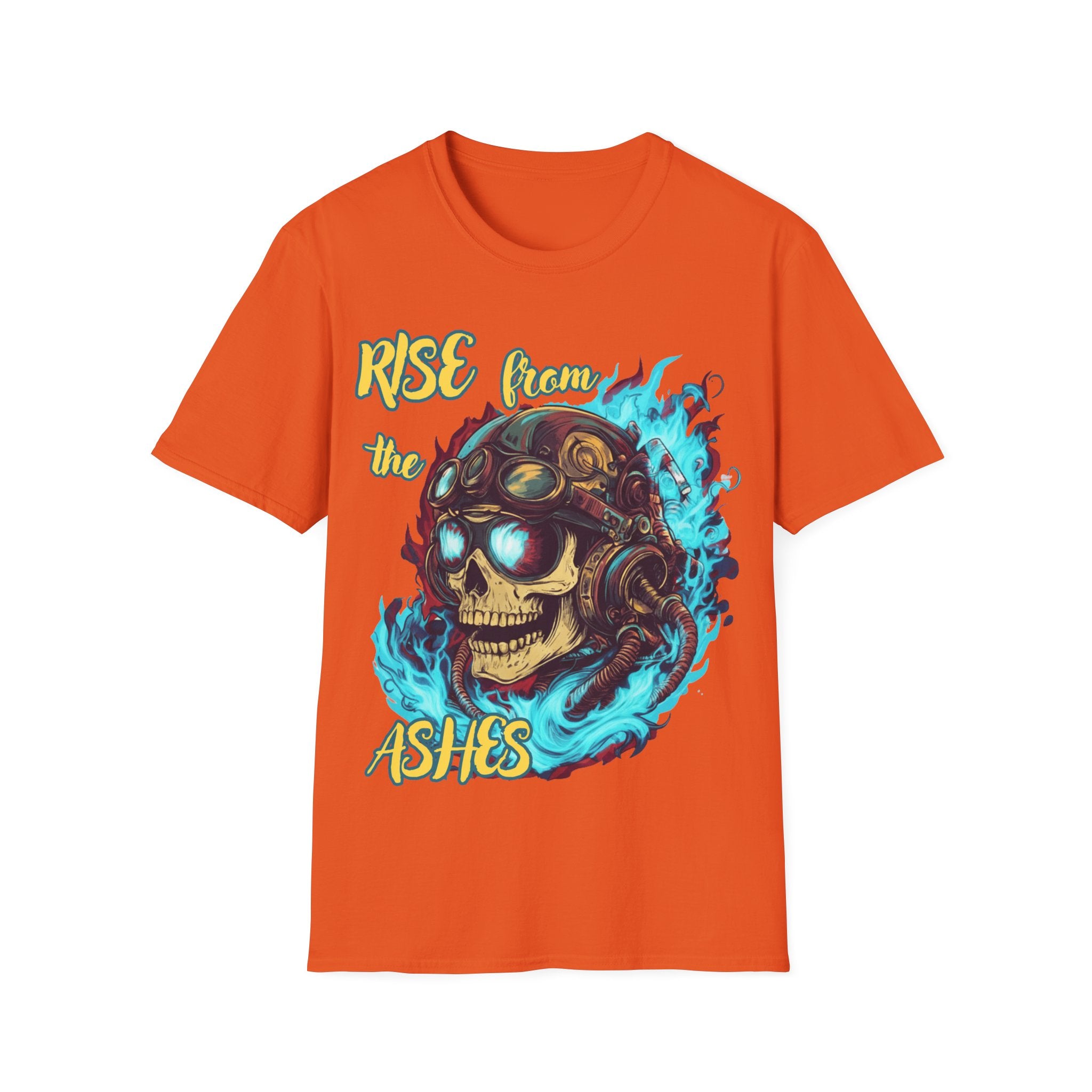 Rise from the Ashes Shirt – Empowering Quote Tee, Casual Streetwear -Uplifting Inspirational Gift