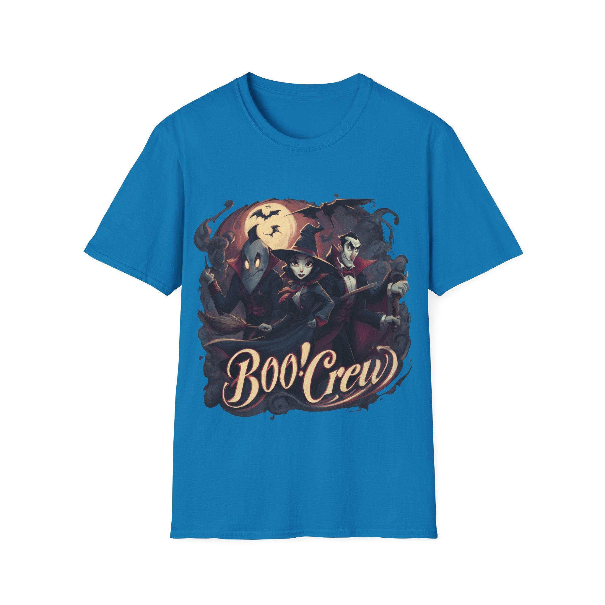 Boo Crew T-Shirt – Funny Halloween Matching Graphic Tee | Unisex Cotton Shirt