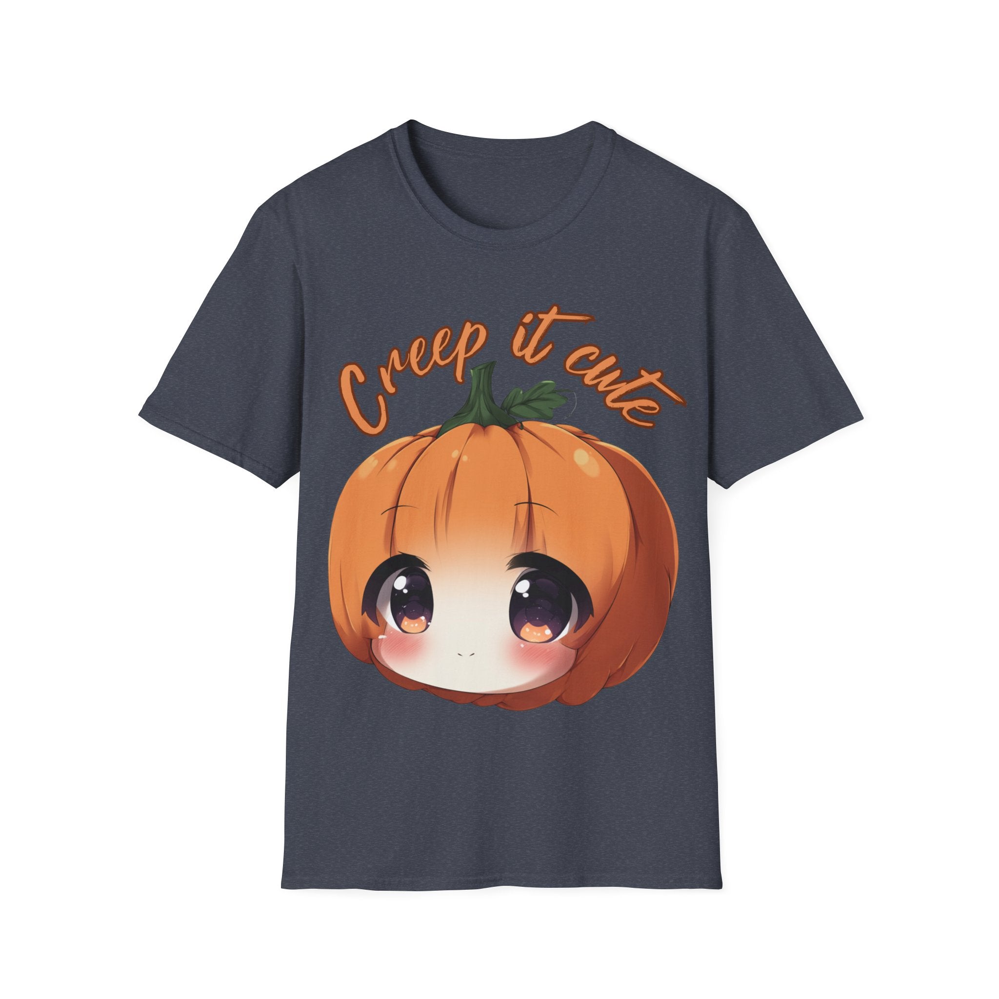 Creep It Cute Halloween T-Shirt – Fun Spooky Season Graphic Tee | Cute  pumpkin head Shirt