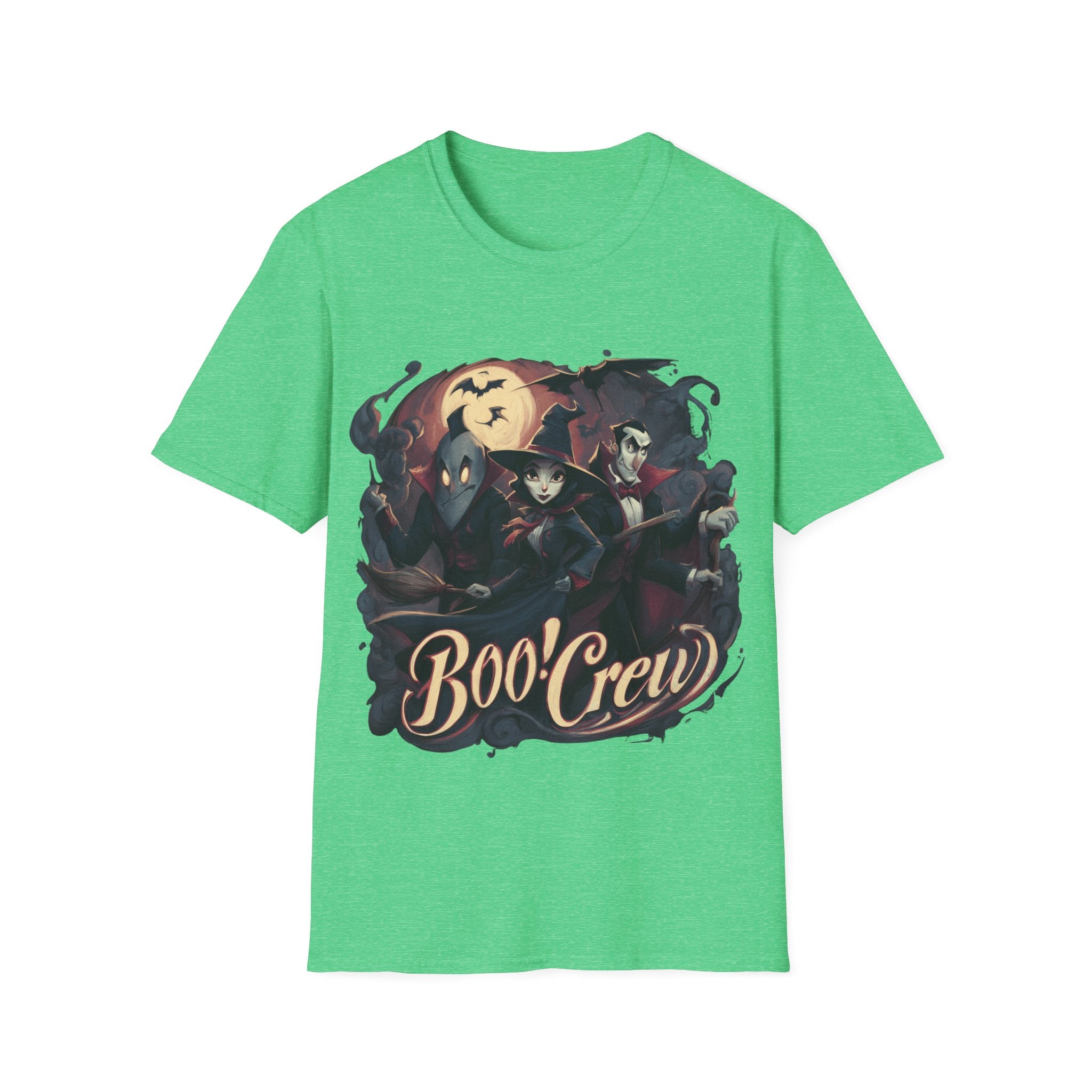 Boo Crew T-Shirt – Funny Halloween Matching Graphic Tee | Unisex Cotton Shirt