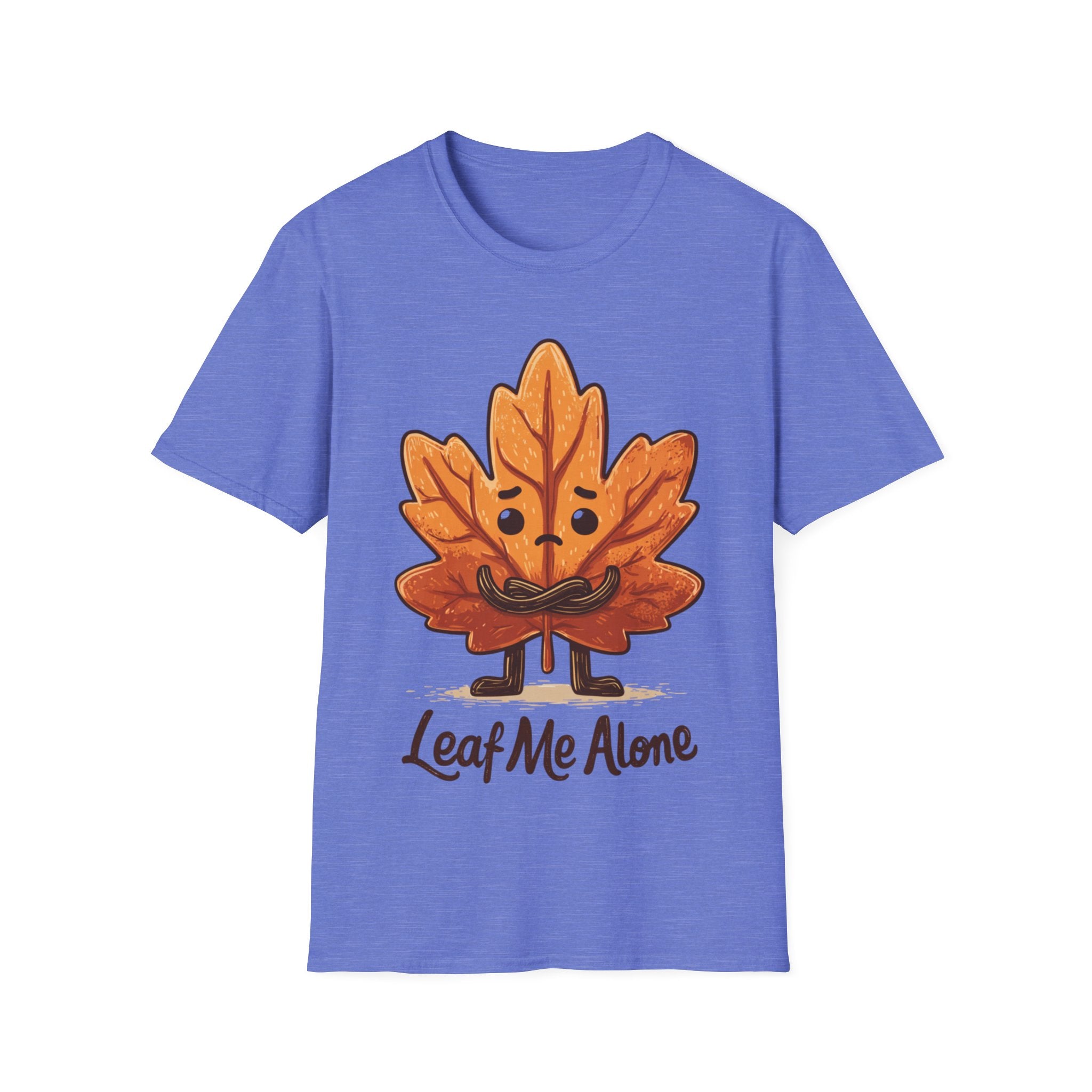 Leaf Me Alone Shirt | Funny Fall T-Shirt | Autumn Pun Graphic Tee | Cozy Pumpkin Season Unisex Top | Gift for Her or Him