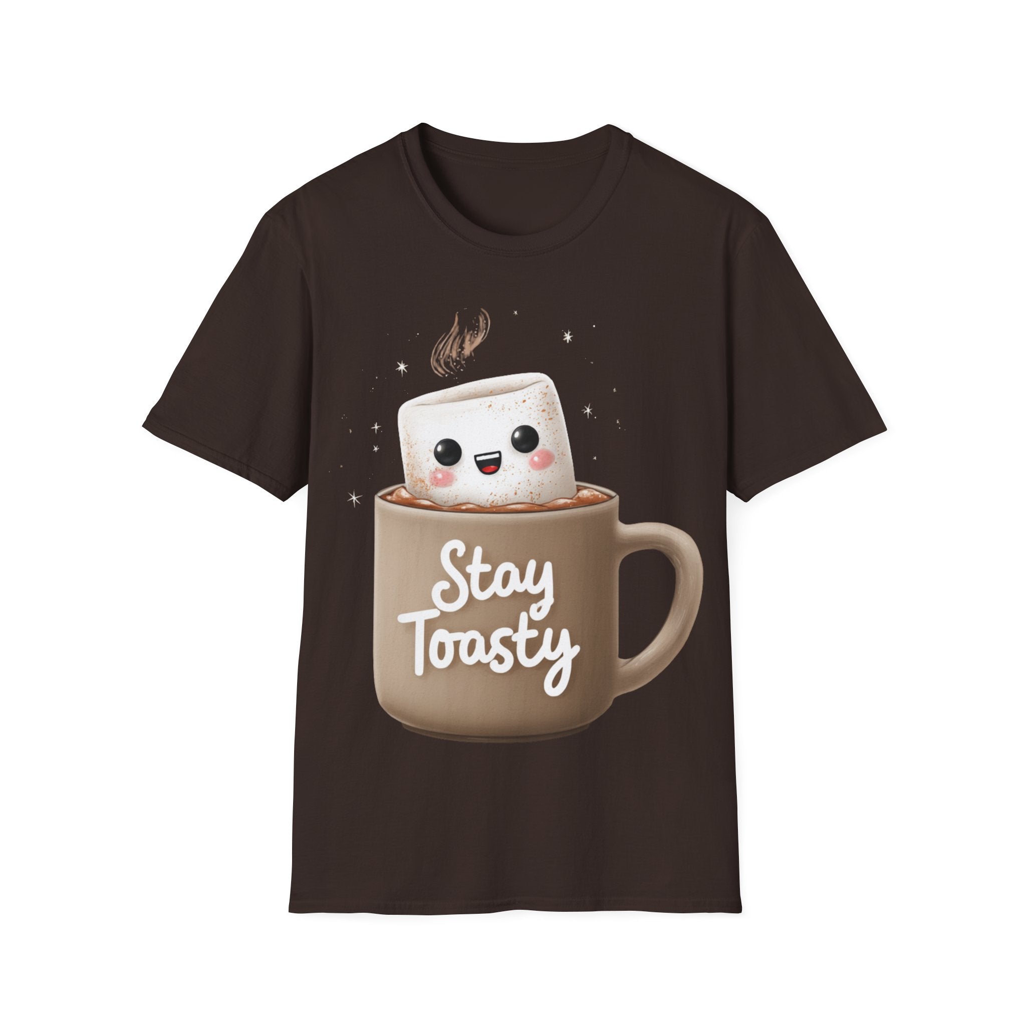 Stay Toasty Shirt | Cozy Fall Winter T-Shirt | Cute Camping Graphic Tee | Holiday Season Unisex Top