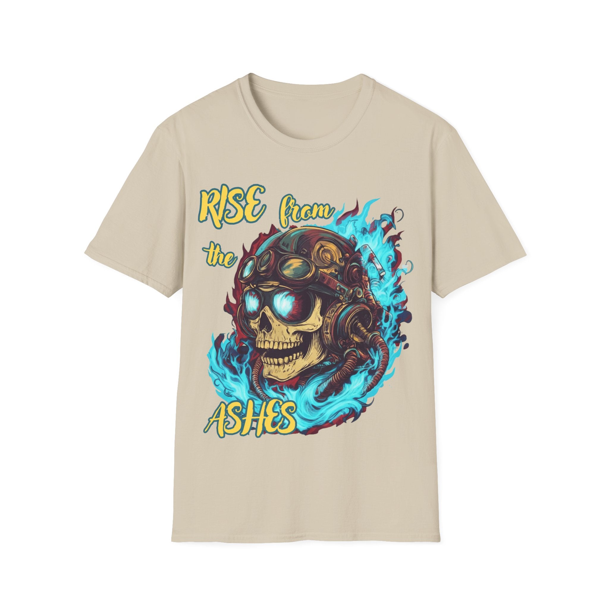 Rise from the Ashes Shirt – Empowering Quote Tee, Casual Streetwear -Uplifting Inspirational Gift