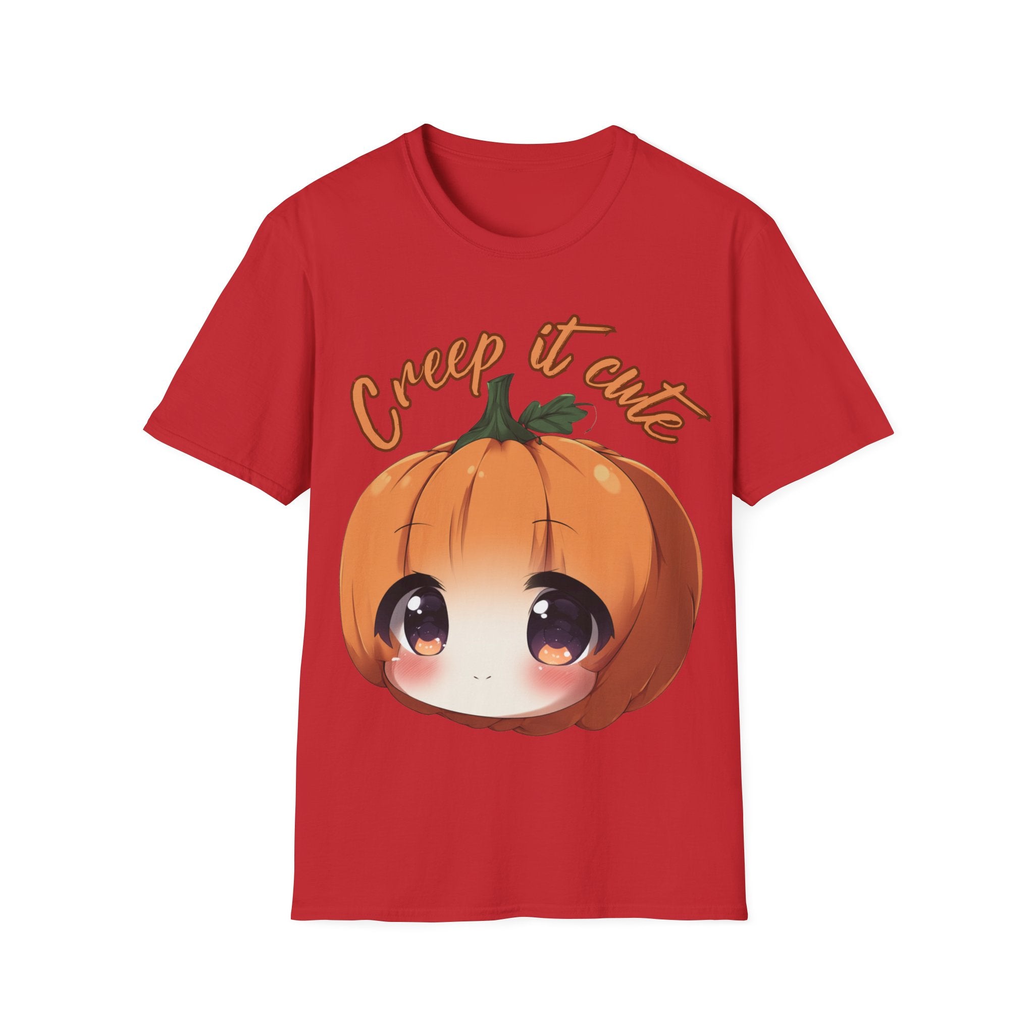 Creep It Cute Halloween T-Shirt – Fun Spooky Season Graphic Tee | Cute  pumpkin head Shirt