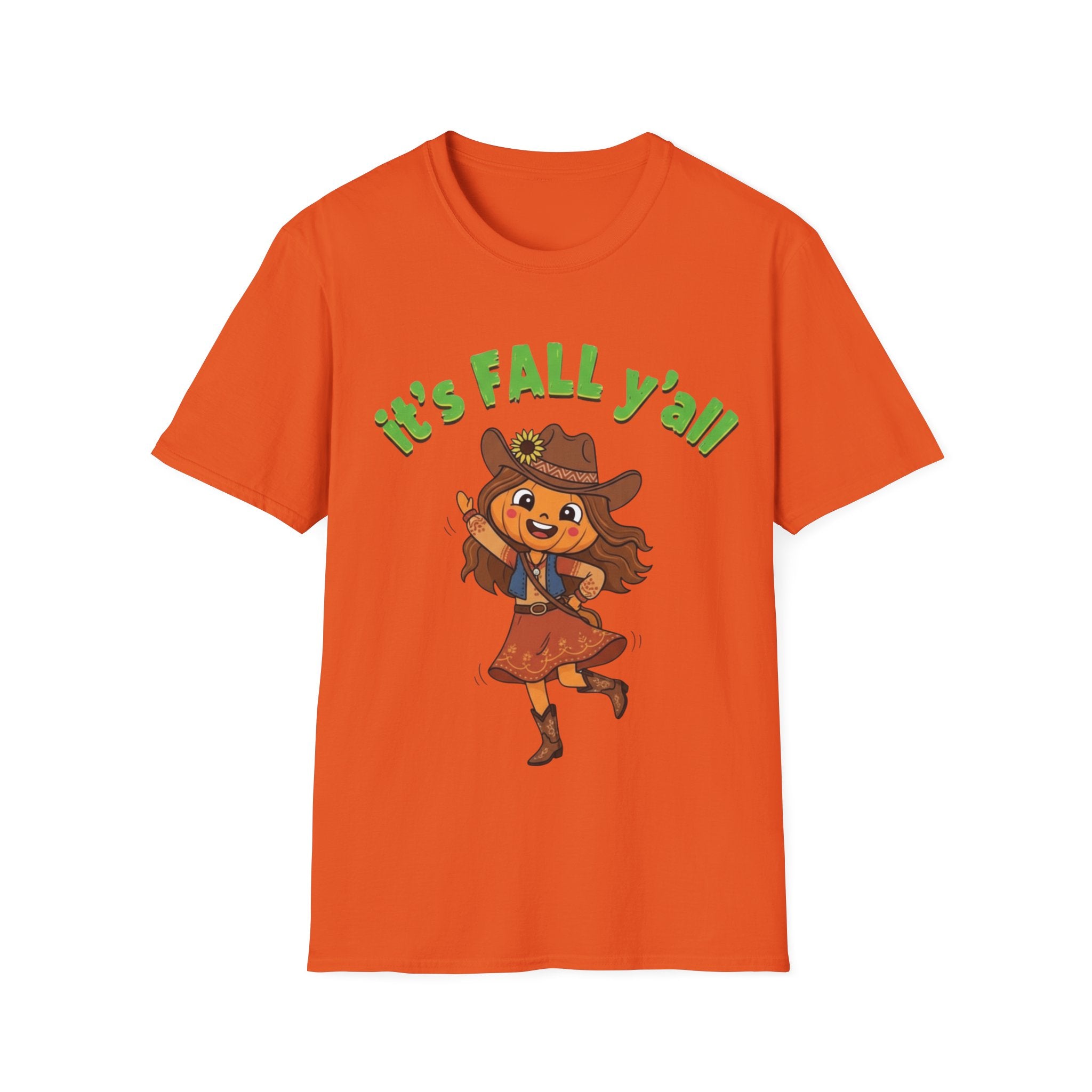 It’s Fall Y’all T-Shirt – Cute Autumn Graphic Tee | Cozy Pumpkin Season Unisex Shirt