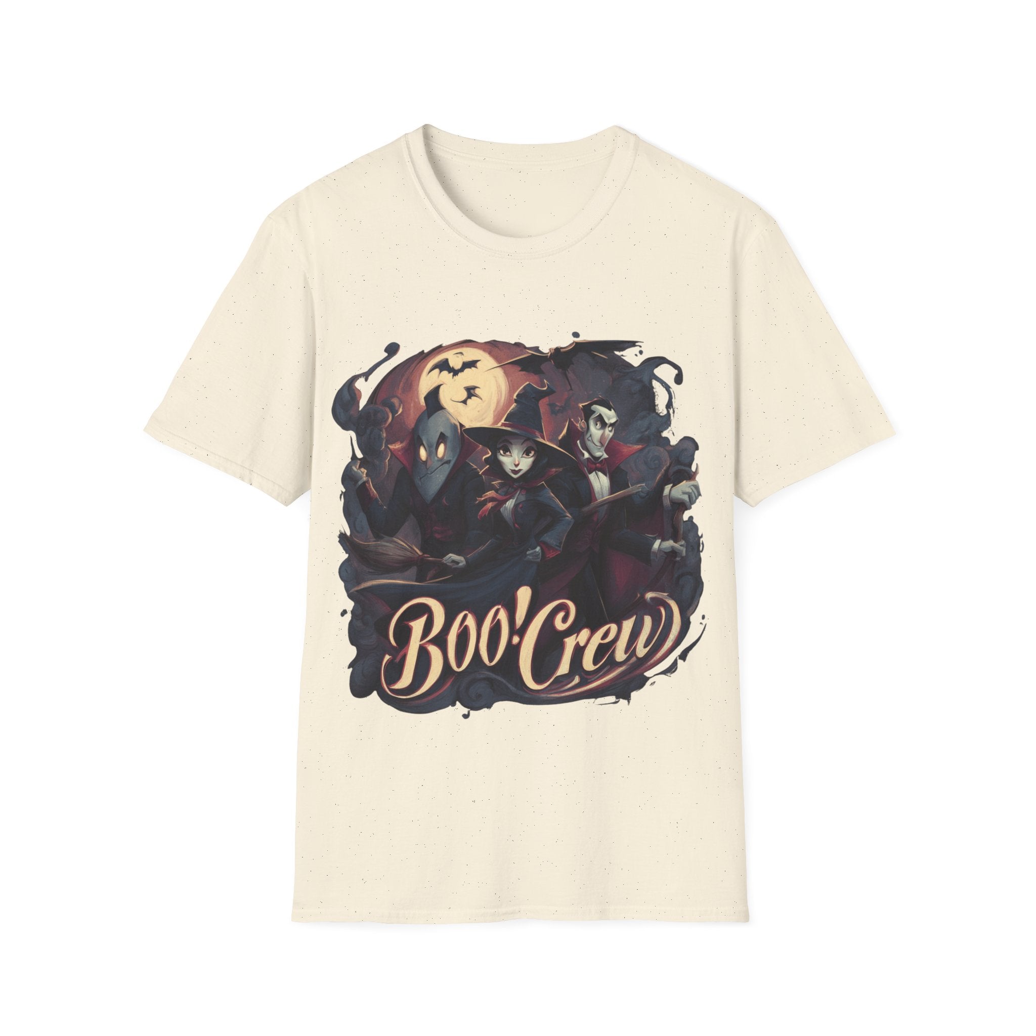 Boo Crew T-Shirt – Funny Halloween Matching Graphic Tee | Unisex Cotton Shirt