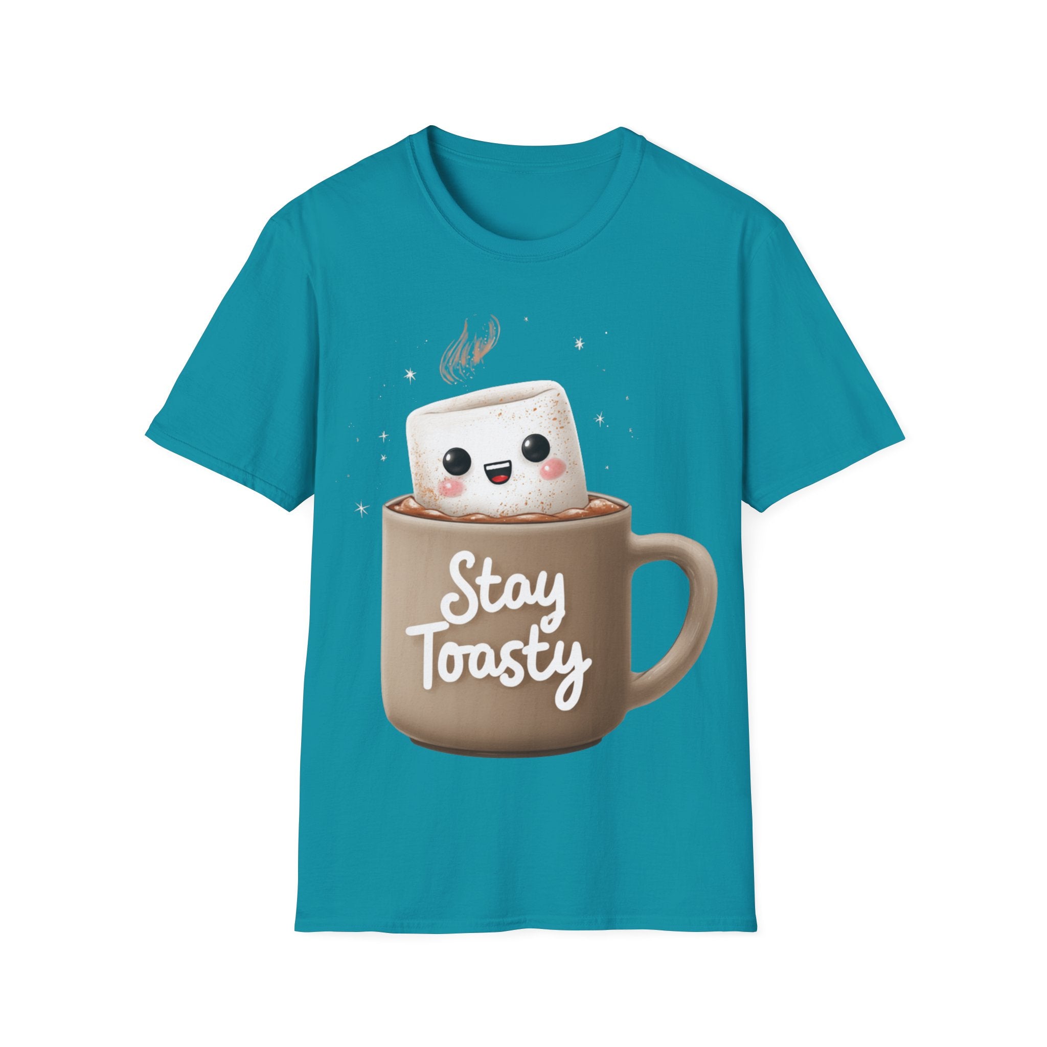 Stay Toasty Shirt | Cozy Fall Winter T-Shirt | Cute Camping Graphic Tee | Holiday Season Unisex Top