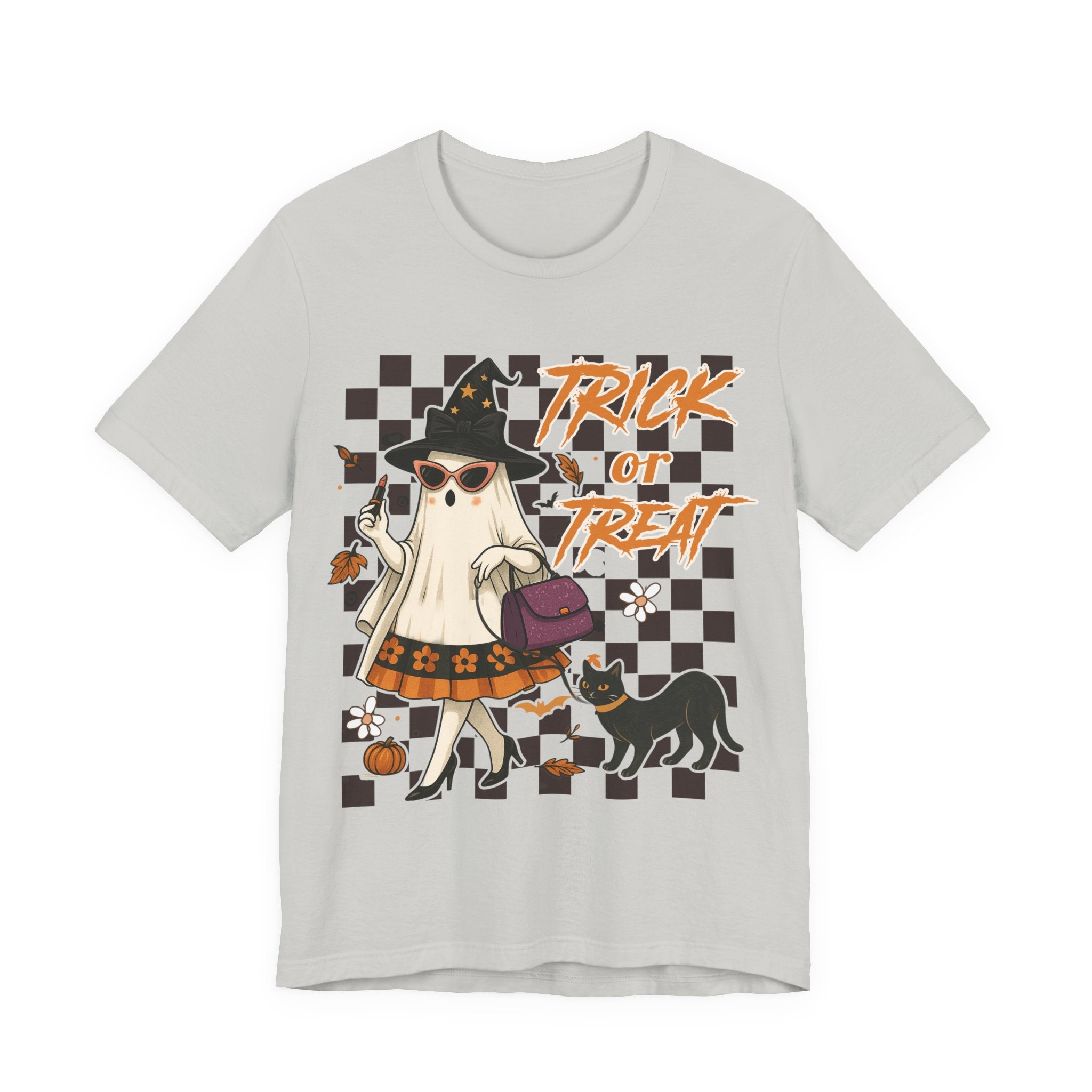 Trick Or Treat Unisex Jersey Short Sleeve Tee