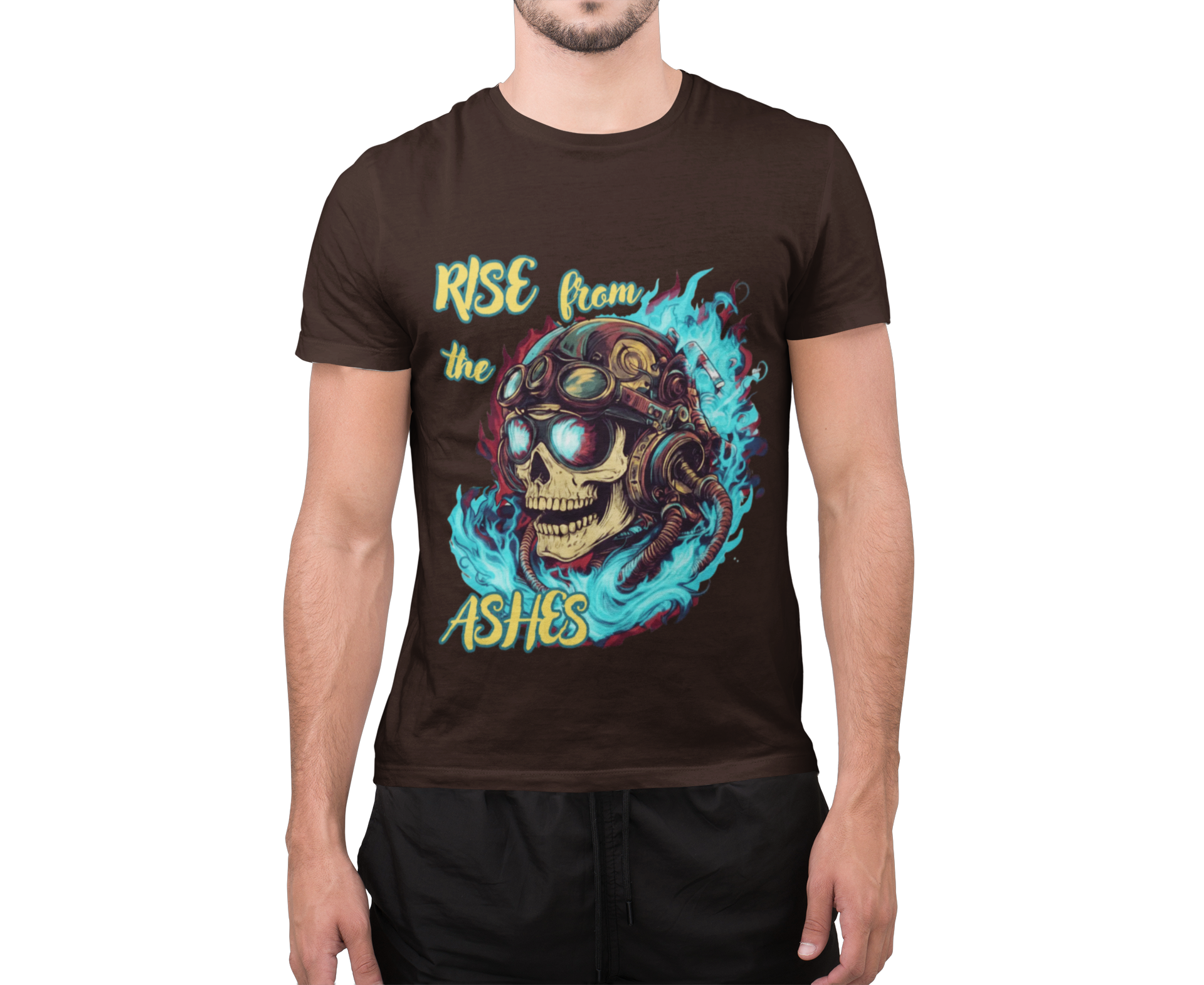 Rise from the Ashes Shirt – Empowering Quote Tee, Casual Streetwear -Uplifting Inspirational Gift