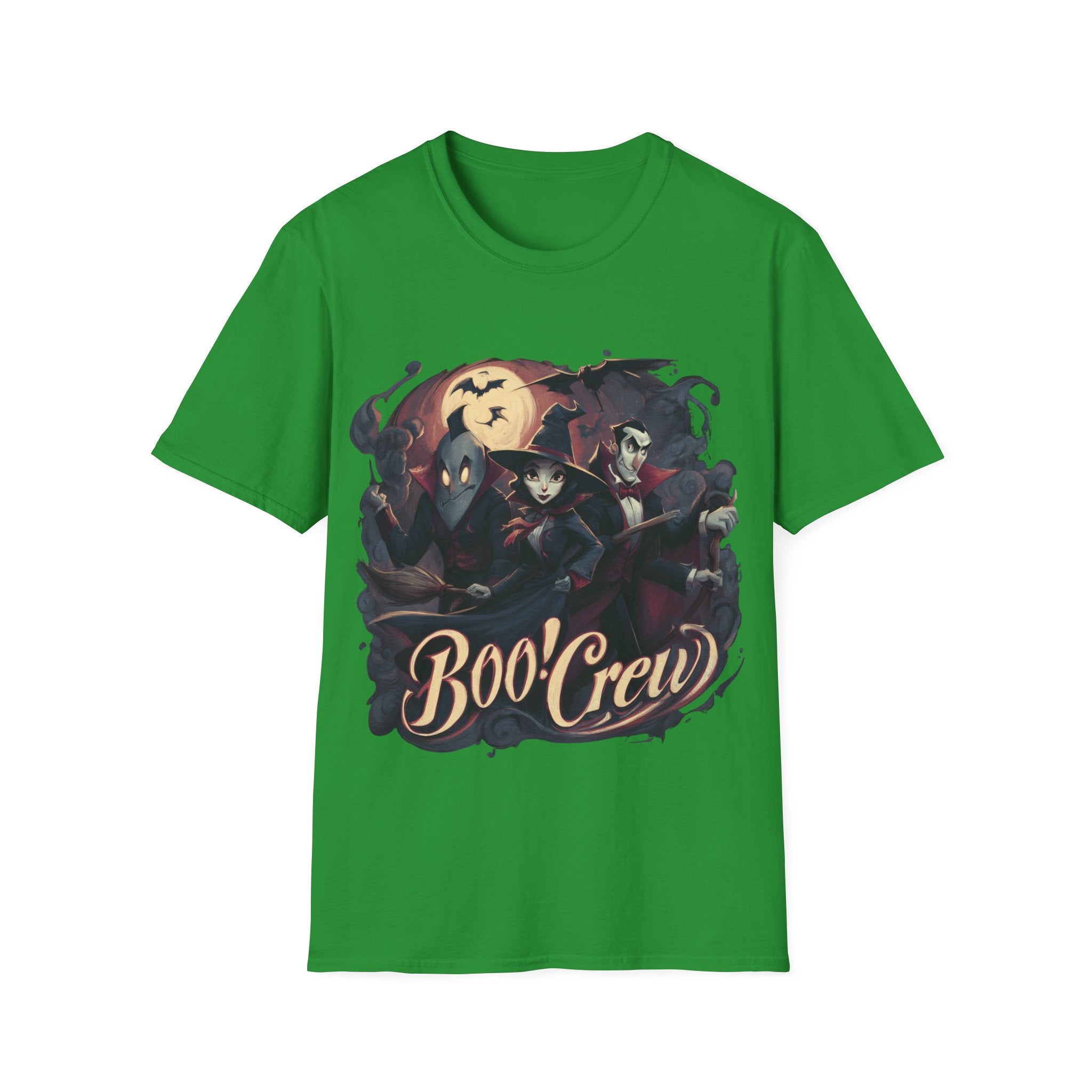 Boo Crew T-Shirt – Funny Halloween Matching Graphic Tee | Unisex Cotton Shirt