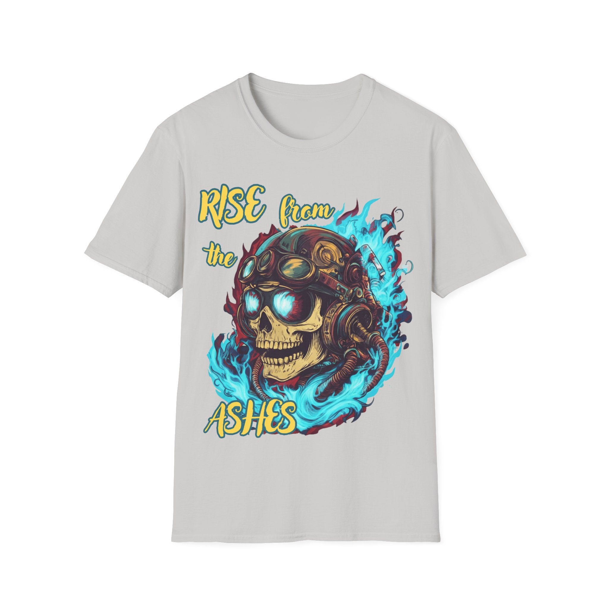 Rise from the Ashes Shirt – Empowering Quote Tee, Casual Streetwear -Uplifting Inspirational Gift