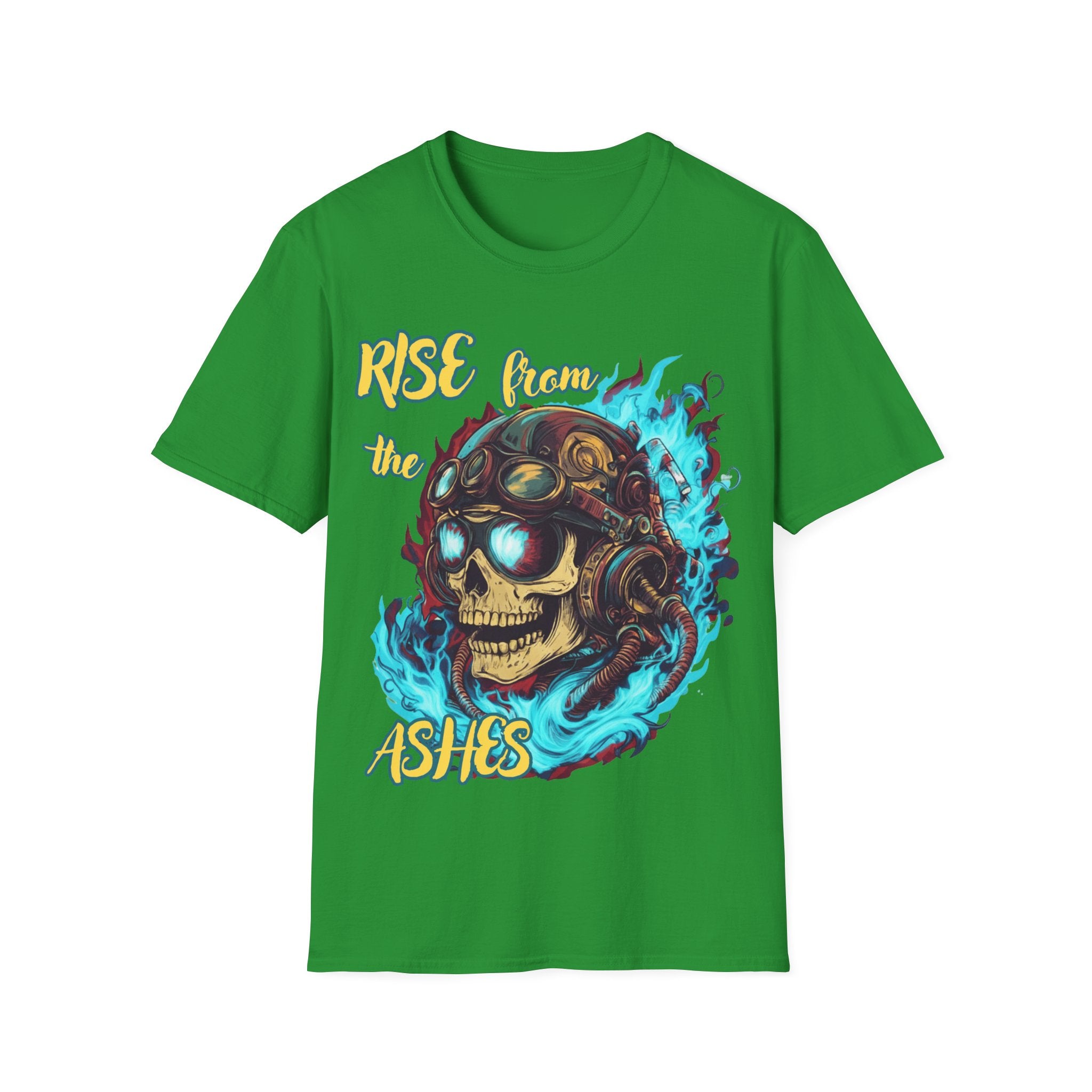 Rise from the Ashes Shirt – Empowering Quote Tee, Casual Streetwear -Uplifting Inspirational Gift