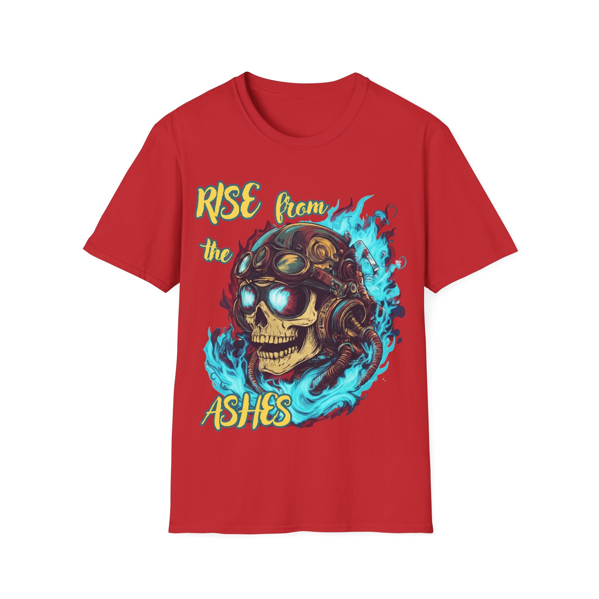Rise from the Ashes Shirt – Empowering Quote Tee, Casual Streetwear -Uplifting Inspirational Gift
