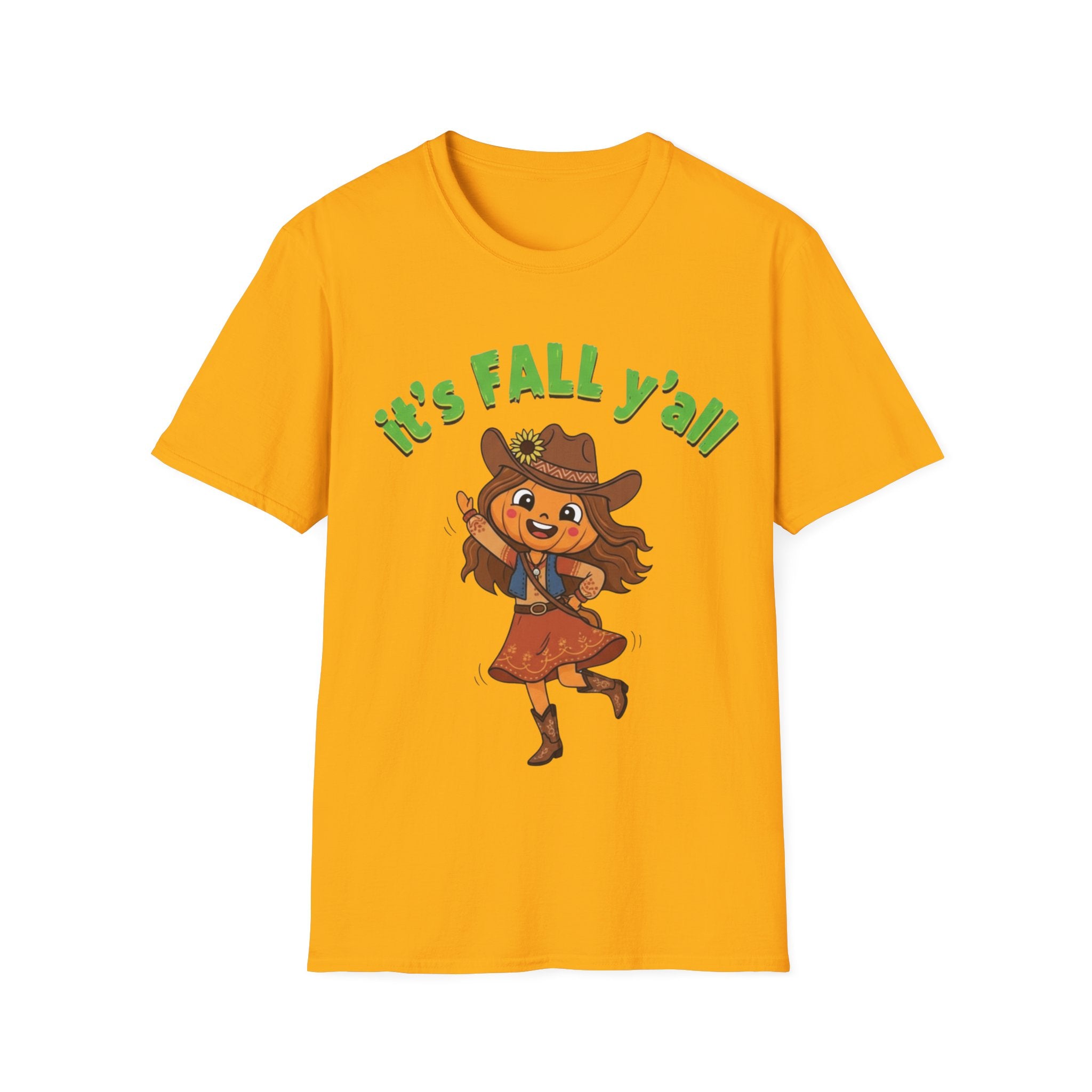 It’s Fall Y’all T-Shirt – Cute Autumn Graphic Tee | Cozy Pumpkin Season Unisex Shirt