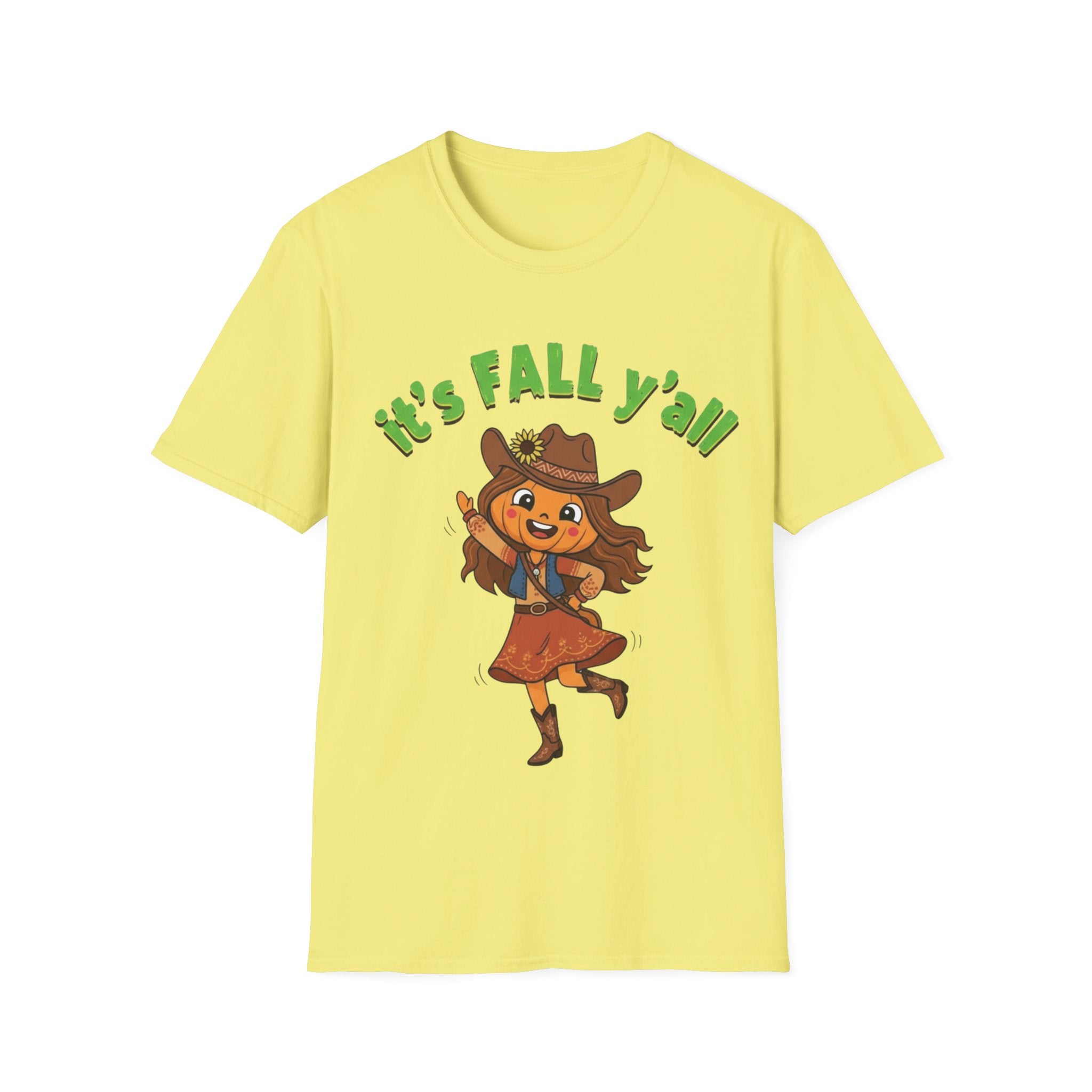 It’s Fall Y’all T-Shirt – Cute Autumn Graphic Tee | Cozy Pumpkin Season Unisex Shirt