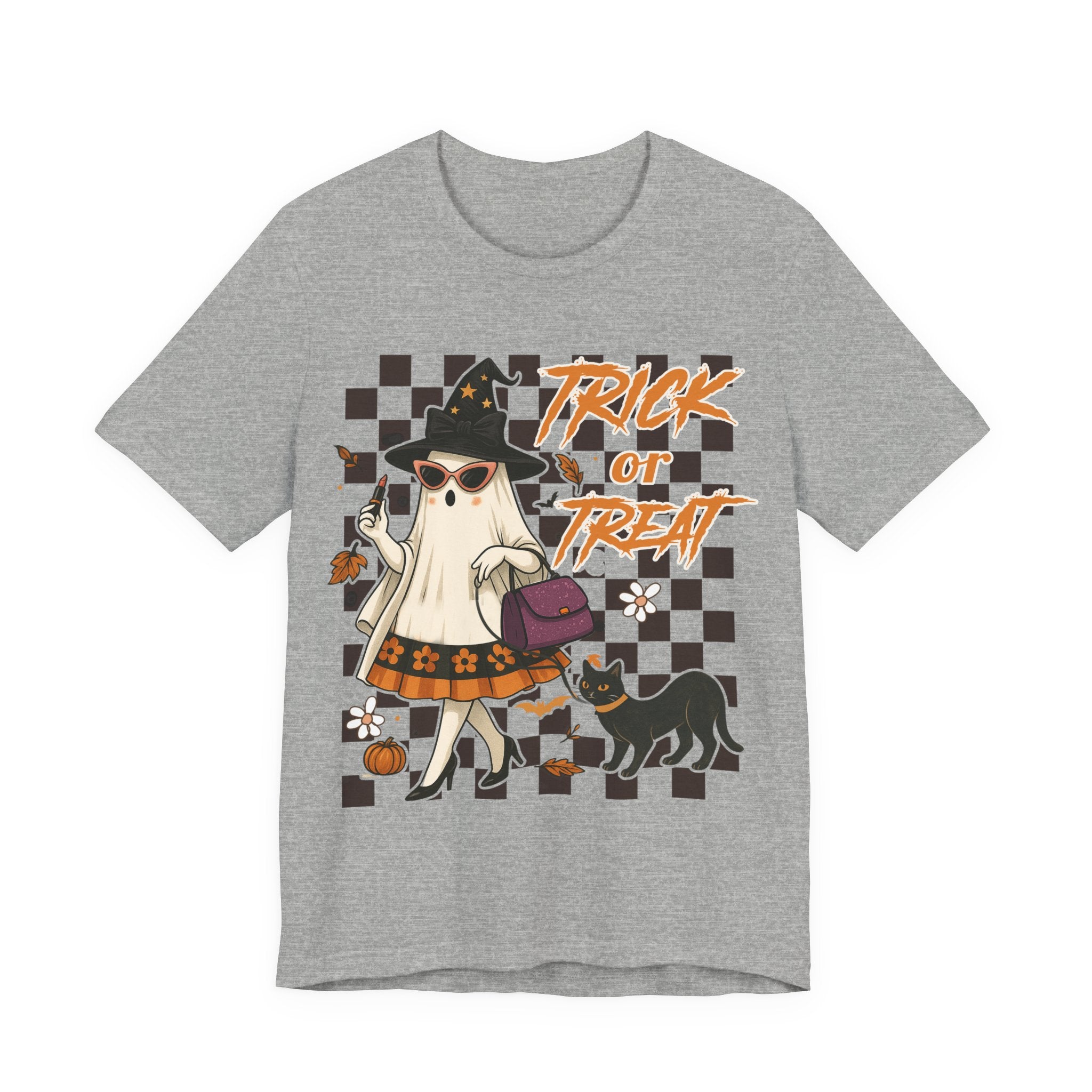 Trick Or Treat Unisex Jersey Short Sleeve Tee