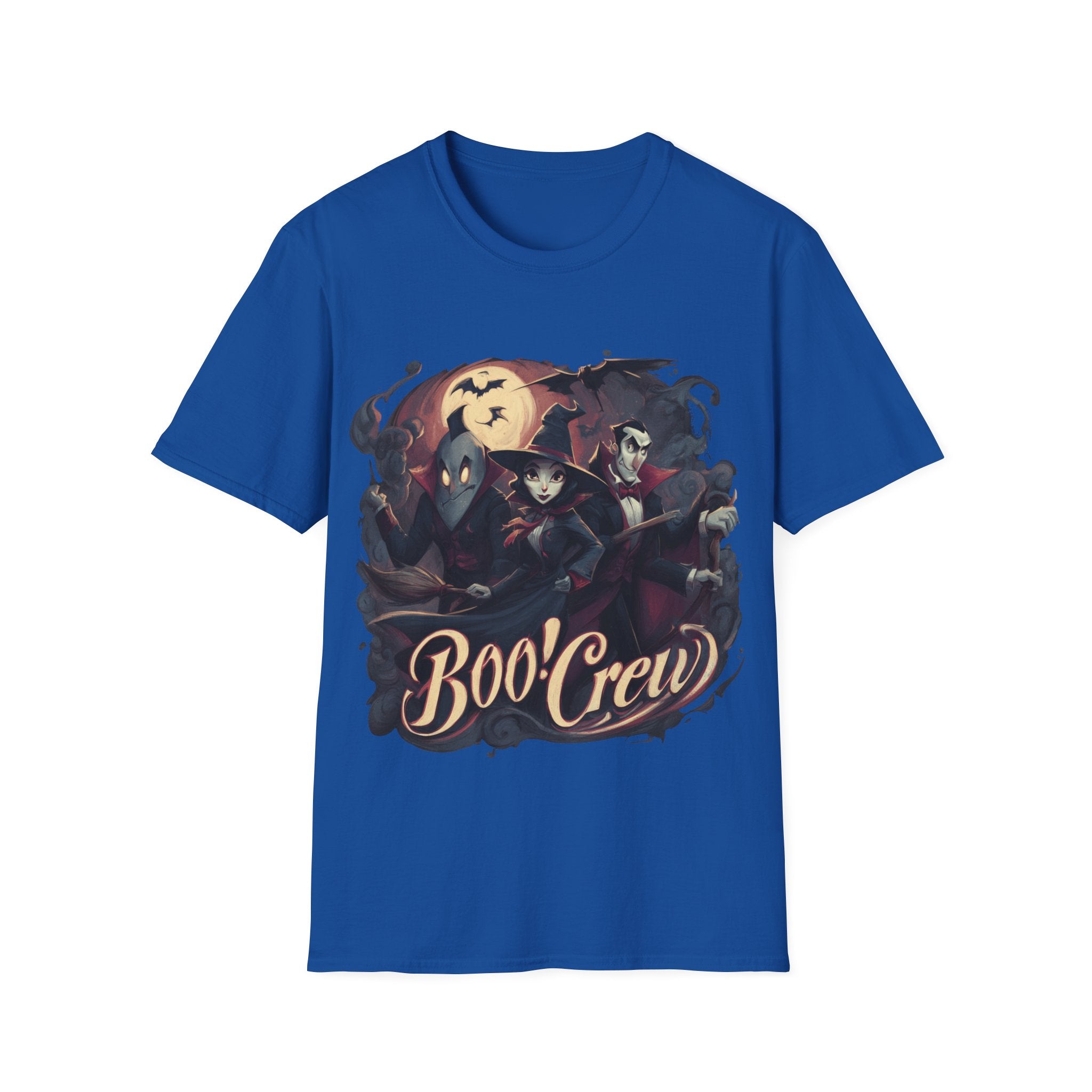 Boo Crew T-Shirt – Funny Halloween Matching Graphic Tee | Unisex Cotton Shirt