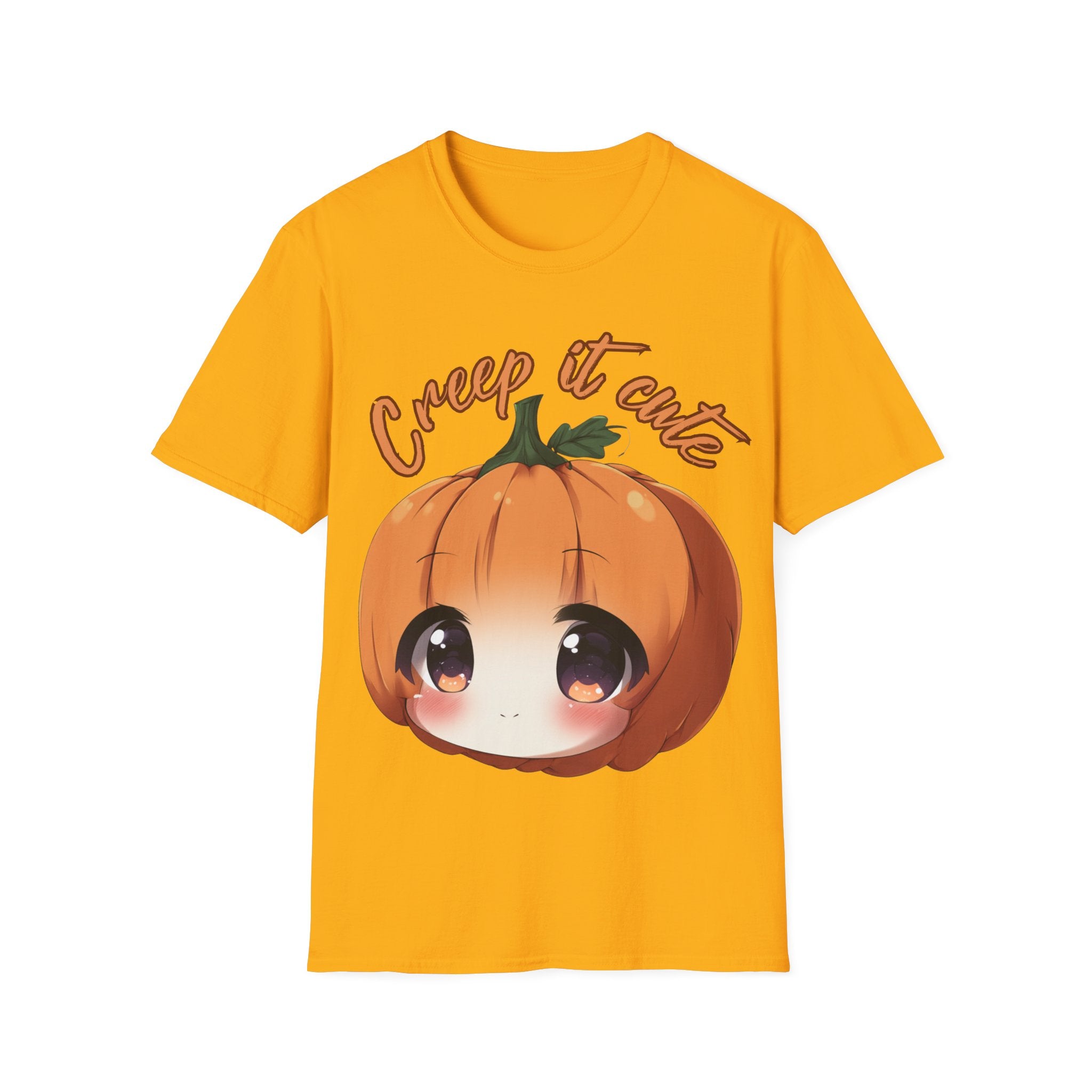 Creep It Cute Halloween T-Shirt – Fun Spooky Season Graphic Tee | Cute  pumpkin head Shirt