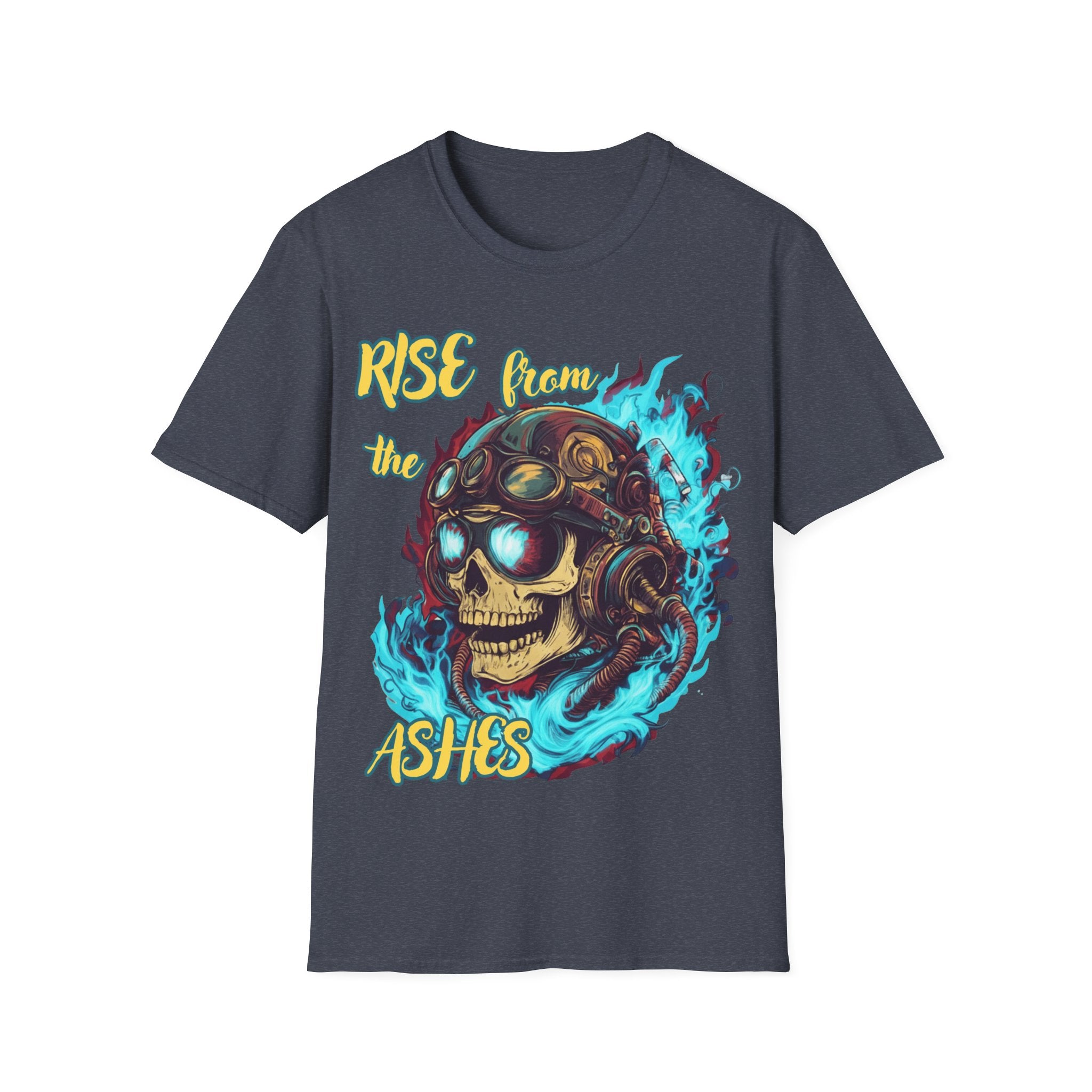 Rise from the Ashes Shirt – Empowering Quote Tee, Casual Streetwear -Uplifting Inspirational Gift