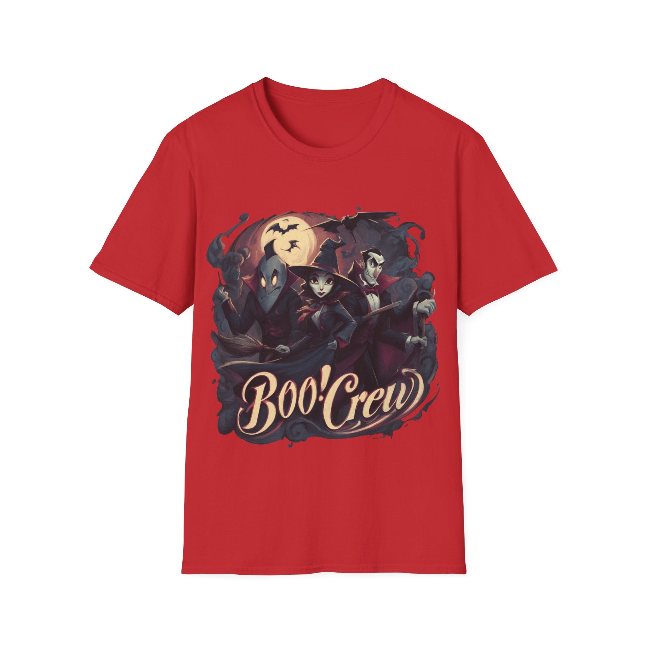 Boo Crew T-Shirt – Funny Halloween Matching Graphic Tee | Unisex Cotton Shirt