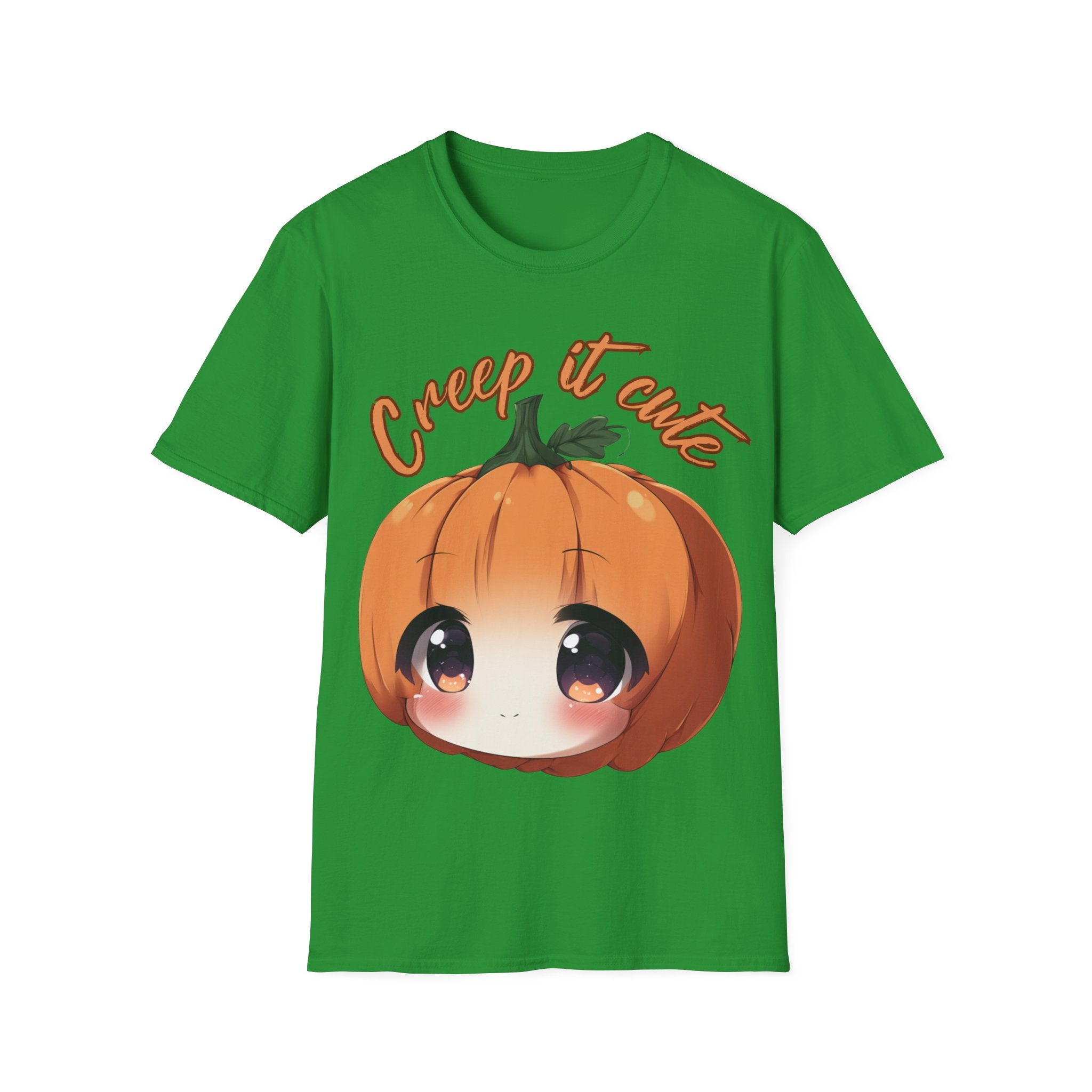 Creep It Cute Halloween T-Shirt – Fun Spooky Season Graphic Tee | Cute  pumpkin head Shirt
