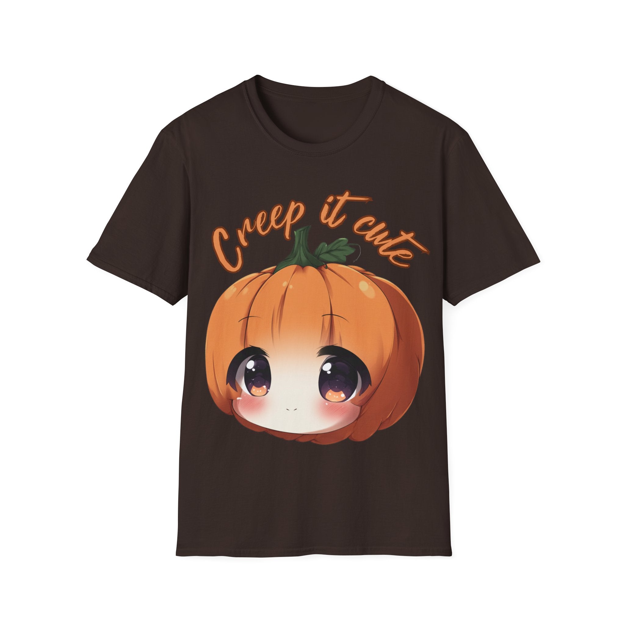 Creep It Cute Halloween T-Shirt – Fun Spooky Season Graphic Tee | Cute  pumpkin head Shirt