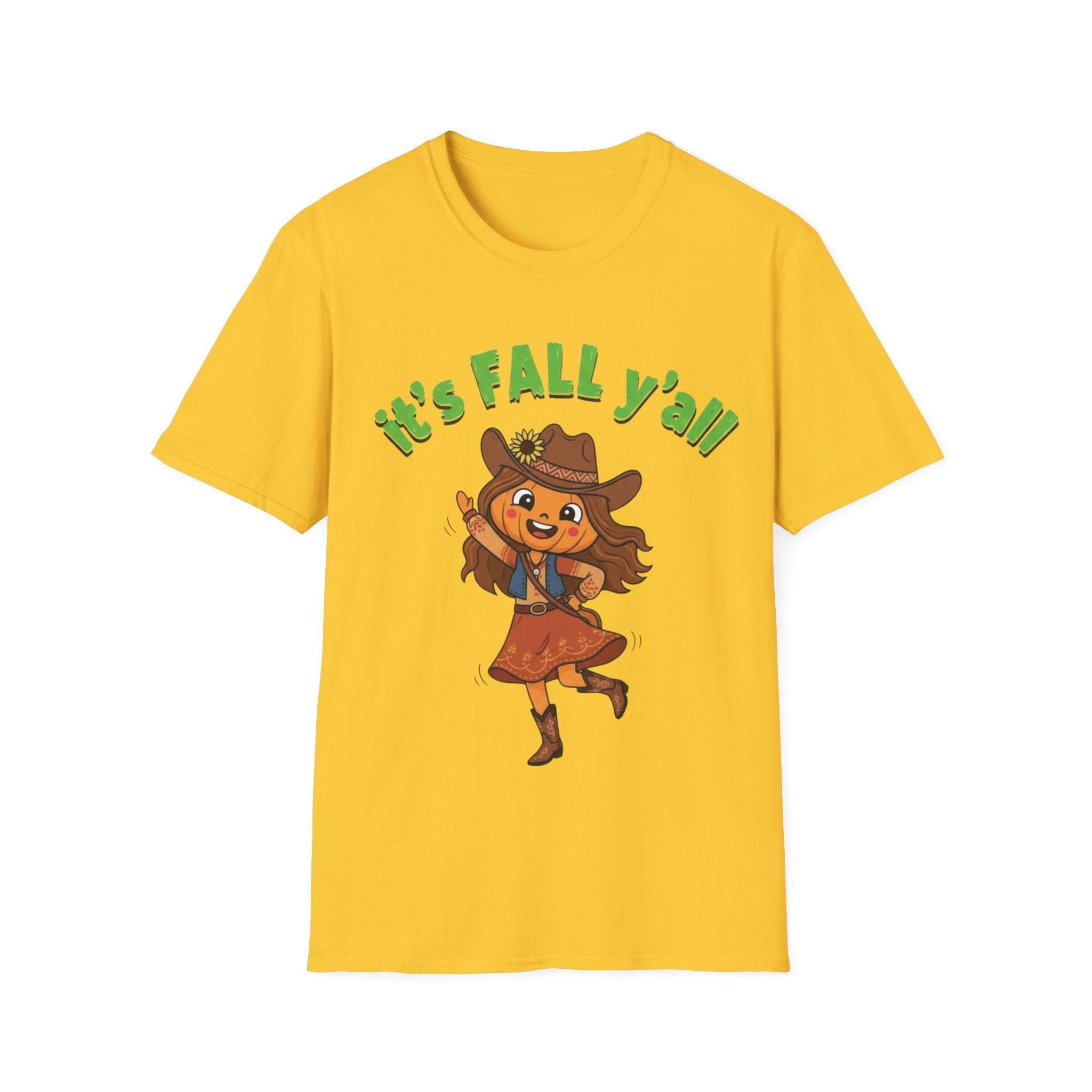 It’s Fall Y’all T-Shirt – Cute Autumn Graphic Tee | Cozy Pumpkin Season Unisex Shirt