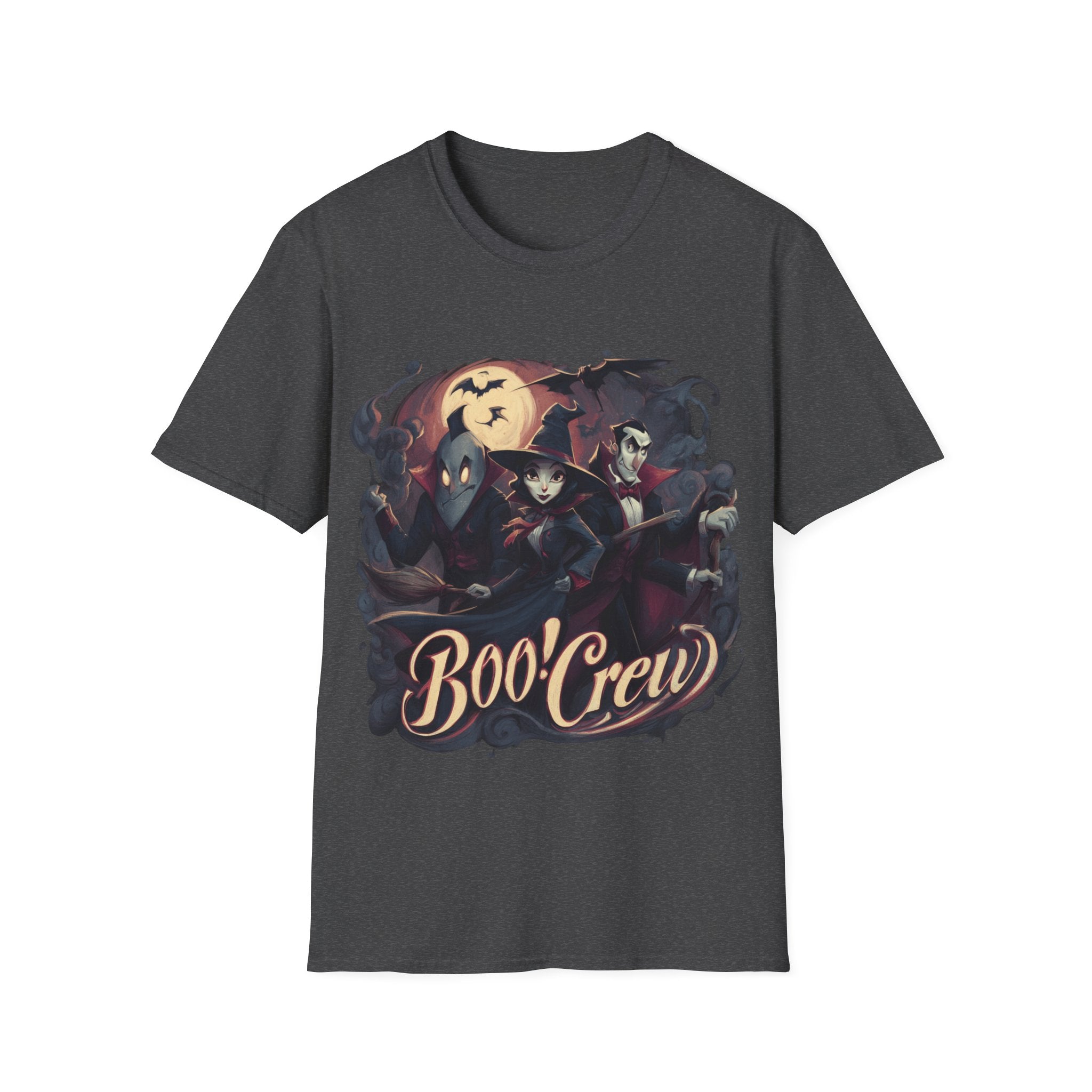 Boo Crew T-Shirt – Funny Halloween Matching Graphic Tee | Unisex Cotton Shirt