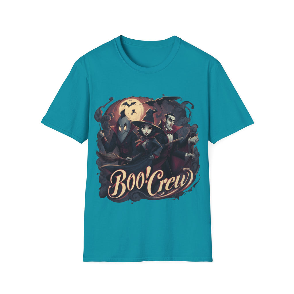 Boo Crew T-Shirt – Funny Halloween Matching Graphic Tee | Unisex Cotton Shirt