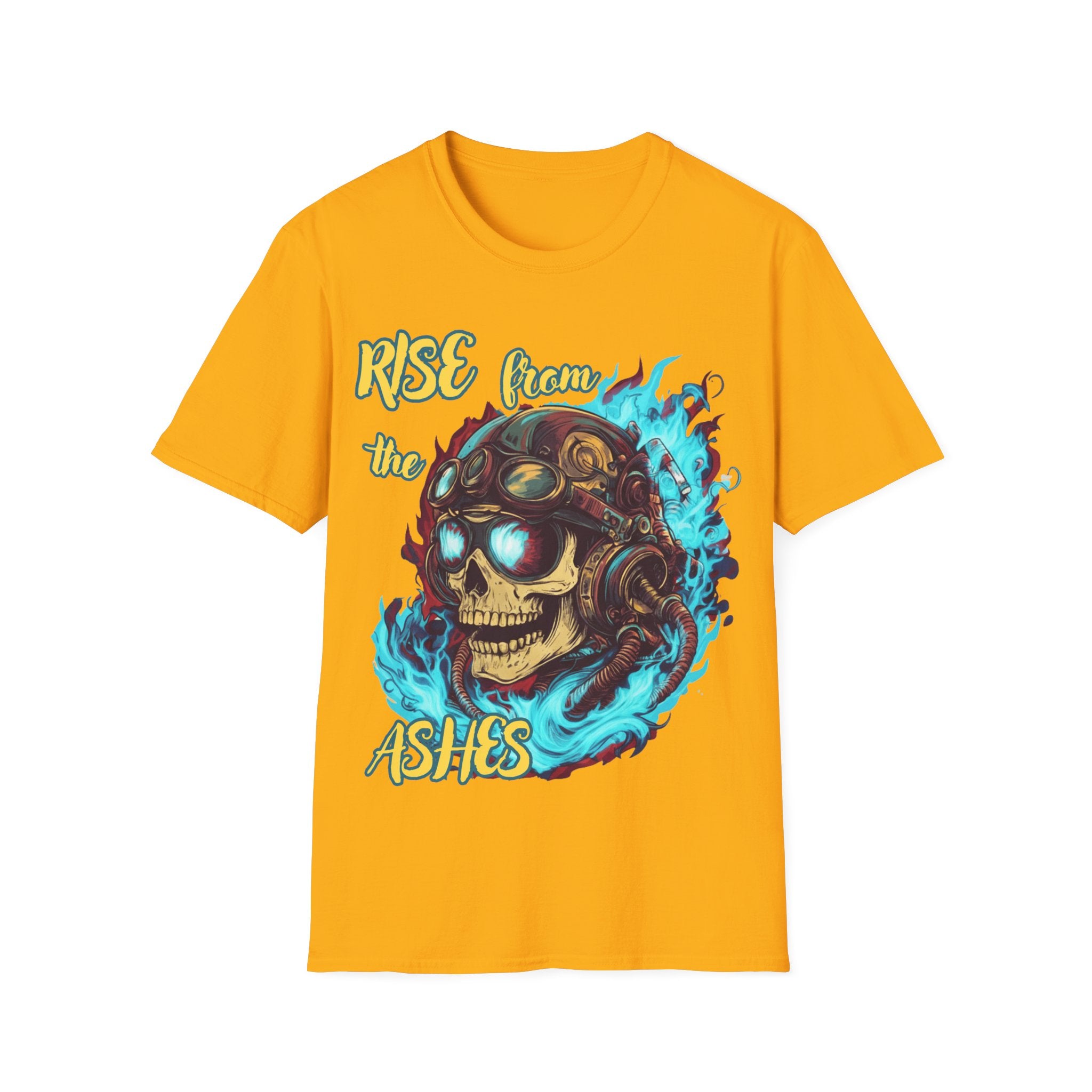 Rise from the Ashes Shirt – Empowering Quote Tee, Casual Streetwear -Uplifting Inspirational Gift