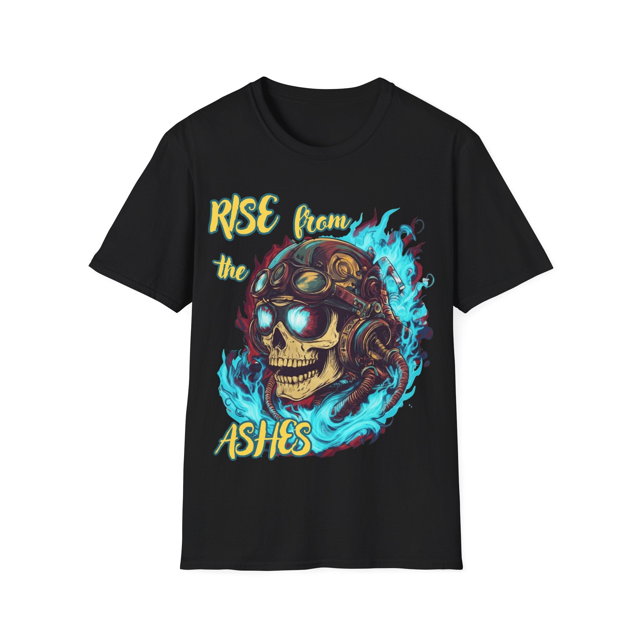 Rise from the Ashes Shirt – Empowering Quote Tee, Casual Streetwear -Uplifting Inspirational Gift