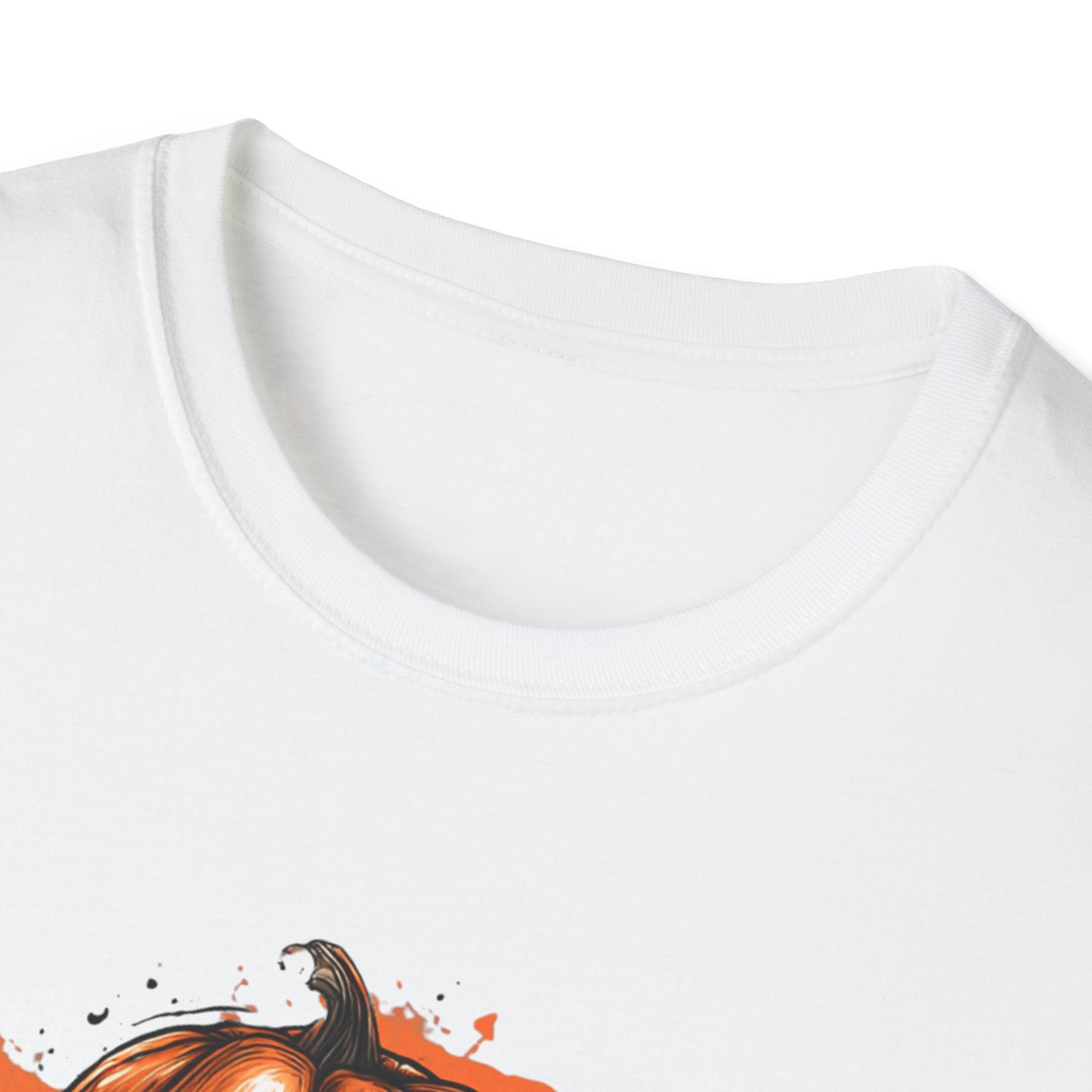 Pumpkin Rebel - Funny Halloween T-Shirt | Positive Spooky Season Graphic Tee - Unisex Softstyle T-Shirt